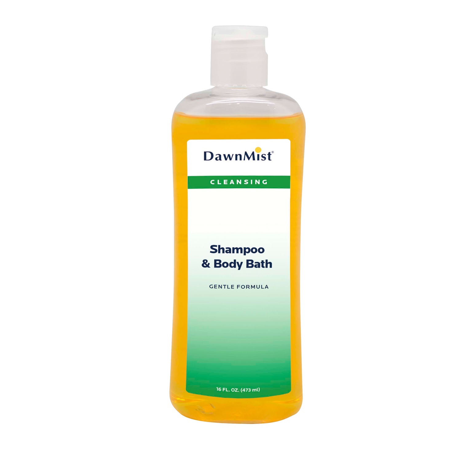 DUKAL DAWNMIST SHAMPOO & BODY WASH Shampoo & Body Bath, 16 oz Bottle with Dispensing Cap, 12/cs