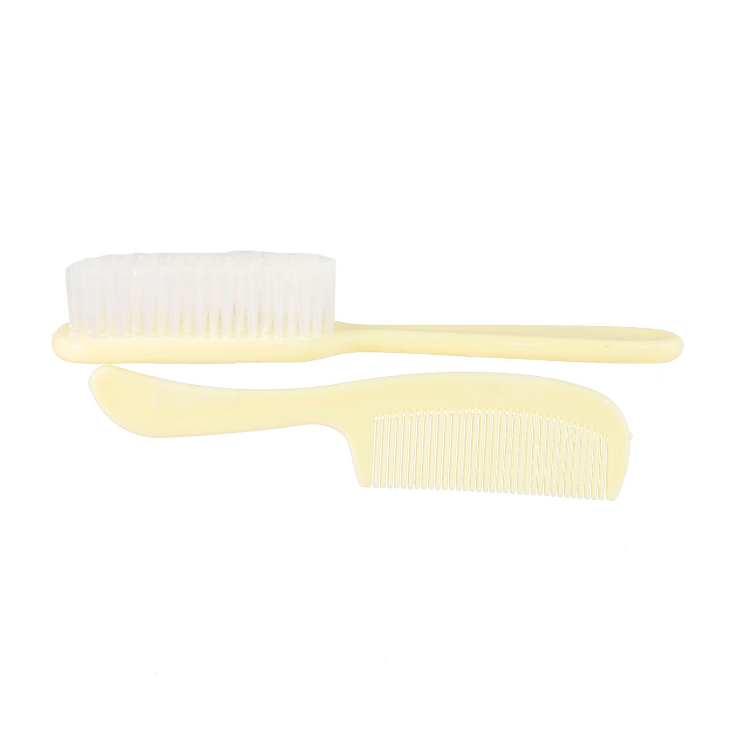DUKAL DAWNMIST COMB & BRUSH Baby Comb & Brush Set, Ivory, 1/bg, 24 bg/bx, 12 bx/cs