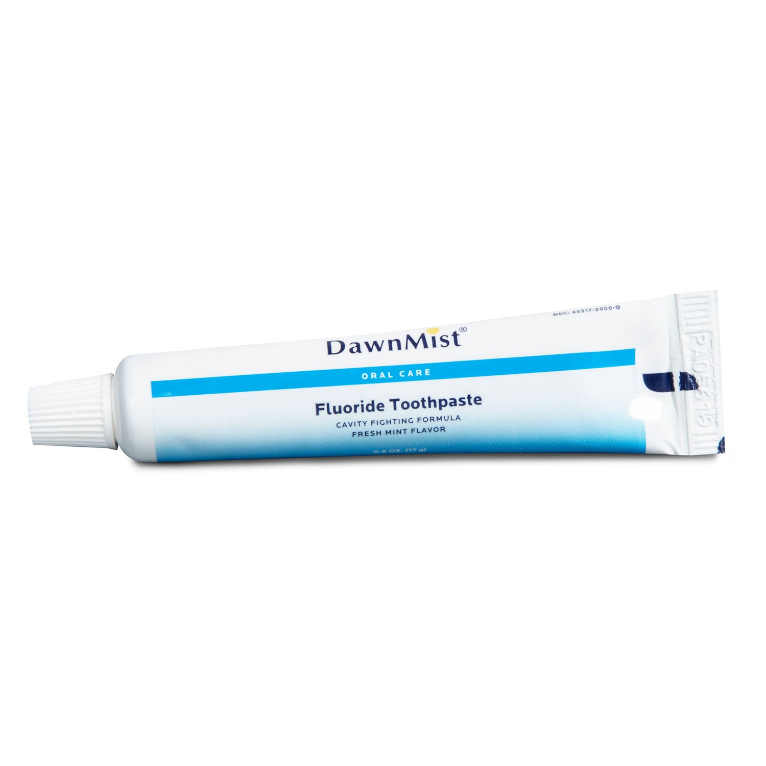 DUKAL DAWNMIST Toothpaste, Fluoride, .6 oz Tube, 144/bx, 5 bx/cs (36 cs/plt) (Not Available for sale into Canada)