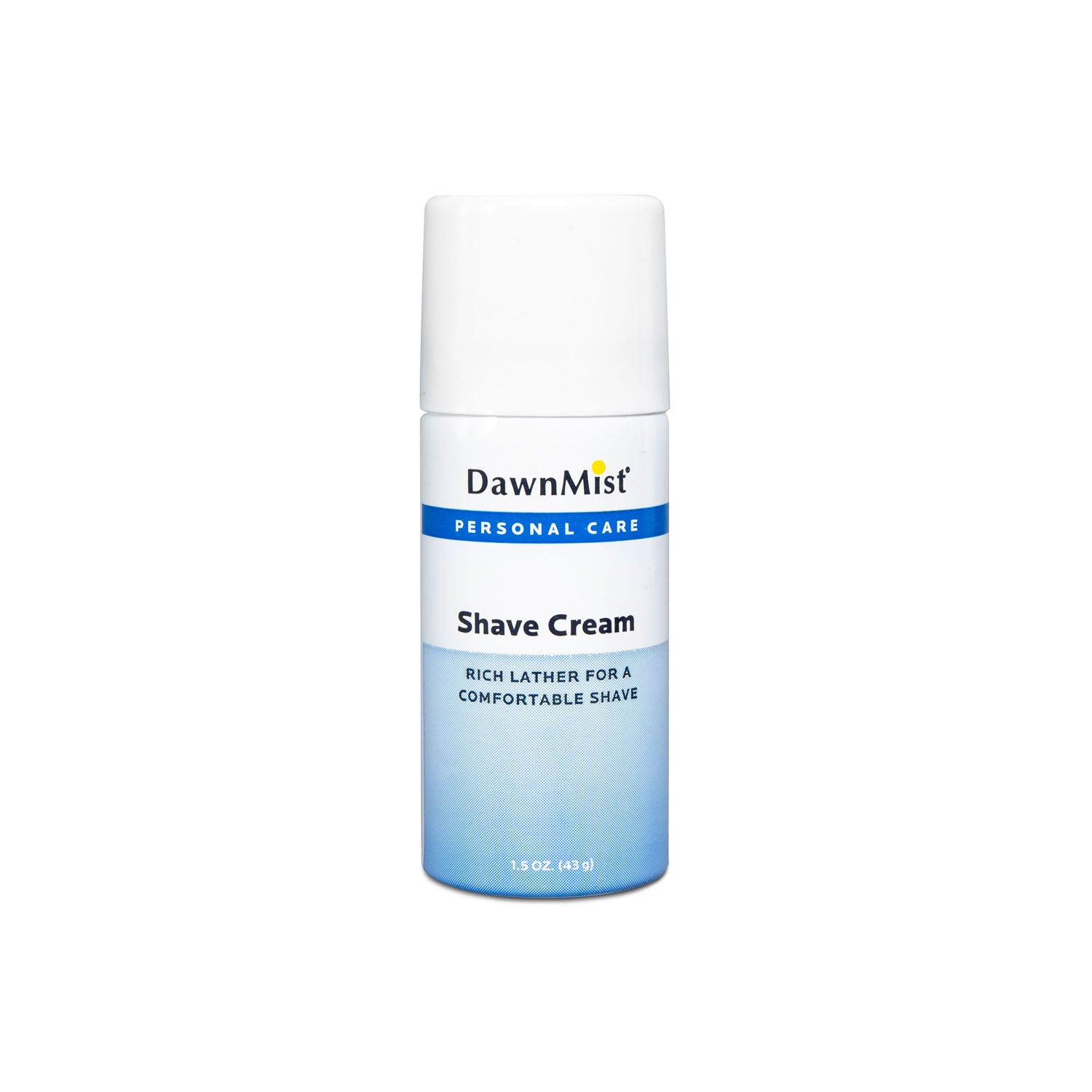 DUKAL DAWNMIST Shave Cream, Aerosol Can, 1.5 oz, 144/cs