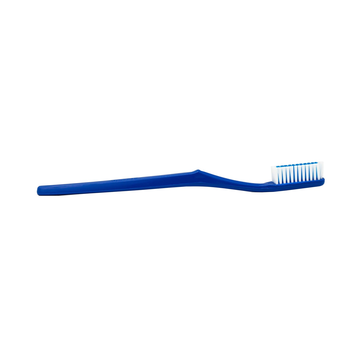 DUKAL DAWNMIST Toothbrush, 52 Tuft, Blue Handle, Blue & White Nylon Bristles, Soft & Rounded, 144/bx, 10 bx/cs