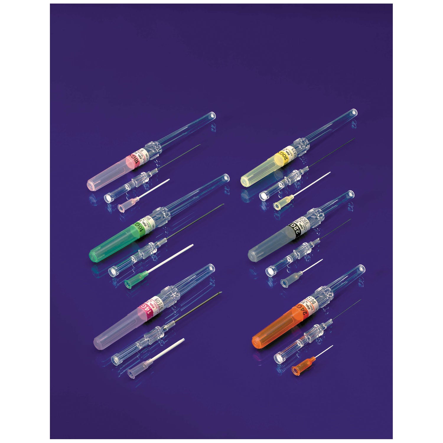EXEL SAFELET IV CATHETERS "IV Catheter, 14G x 2\", 50/bx, 4 bx/cs"