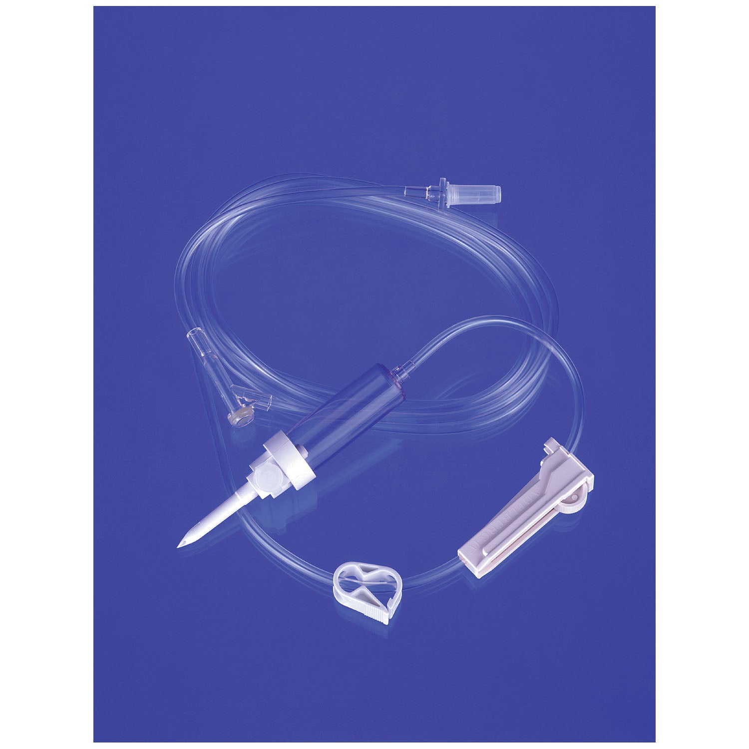 EXEL IV ADMINISTRATION SETS "IV Administration Set, 60 Drops, Combination Vented/ Non-Vented, (Y) Injection Site, Luer Slip, 78\" Tube, Roller Clamp, Pinch Clamp, 50/cs (90 cs/plt)"