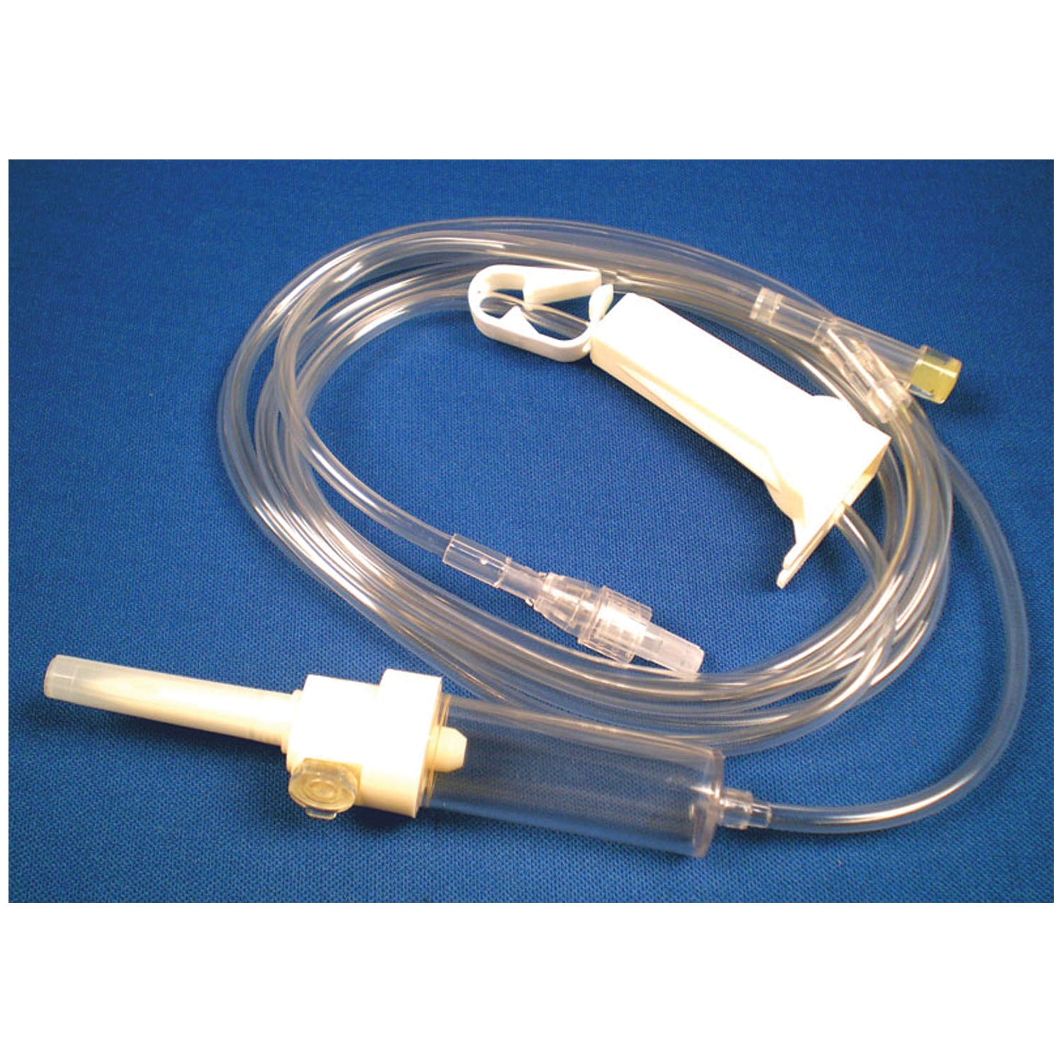EXEL IV ADMINISTRATION SETS "IV Administration Set, 15 Drops, Combination Vented/ Non-Vented, (Y) Injection Site, Luer Lock, 78\" Tube, Roller Clamp, Pinch Clamp, 50/cs (135 cs/plt)"