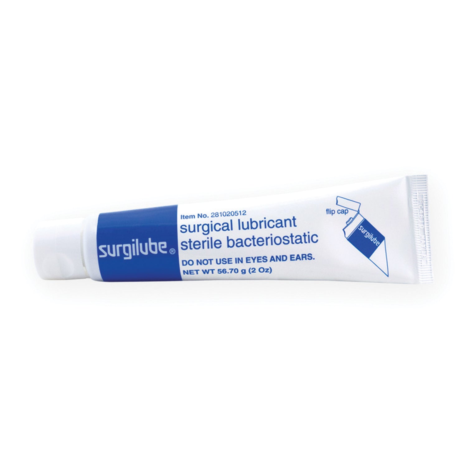 HR® SURGILUBE® SURGICAL LUBRICANT SURGILUBE® 2oz (56.7gm) Tube Flip-Top Cap (Laminated Tube), 12/bx