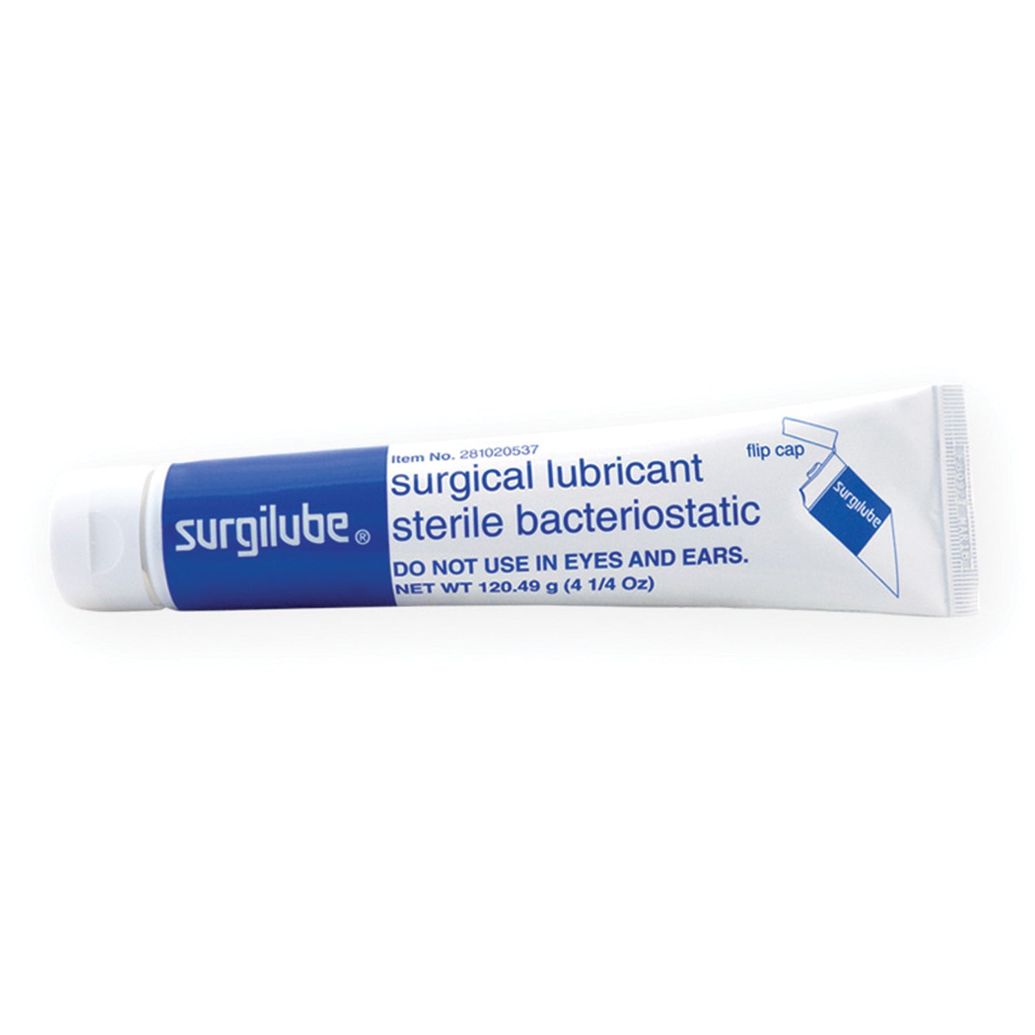 HR® SURGILUBE® SURGICAL LUBRICANT SURGILUBE® 4.25oz (120.49gm) Tube Flip-Top Cap (Laminated Tube), 12/bx (6 bx/cs, 45 cs/plt)