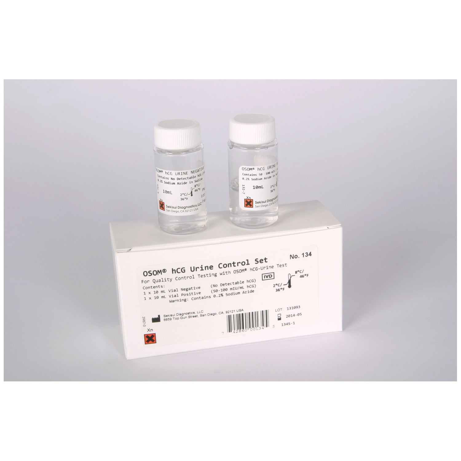 SEKISUI OSOM® hCG Urine Control Set