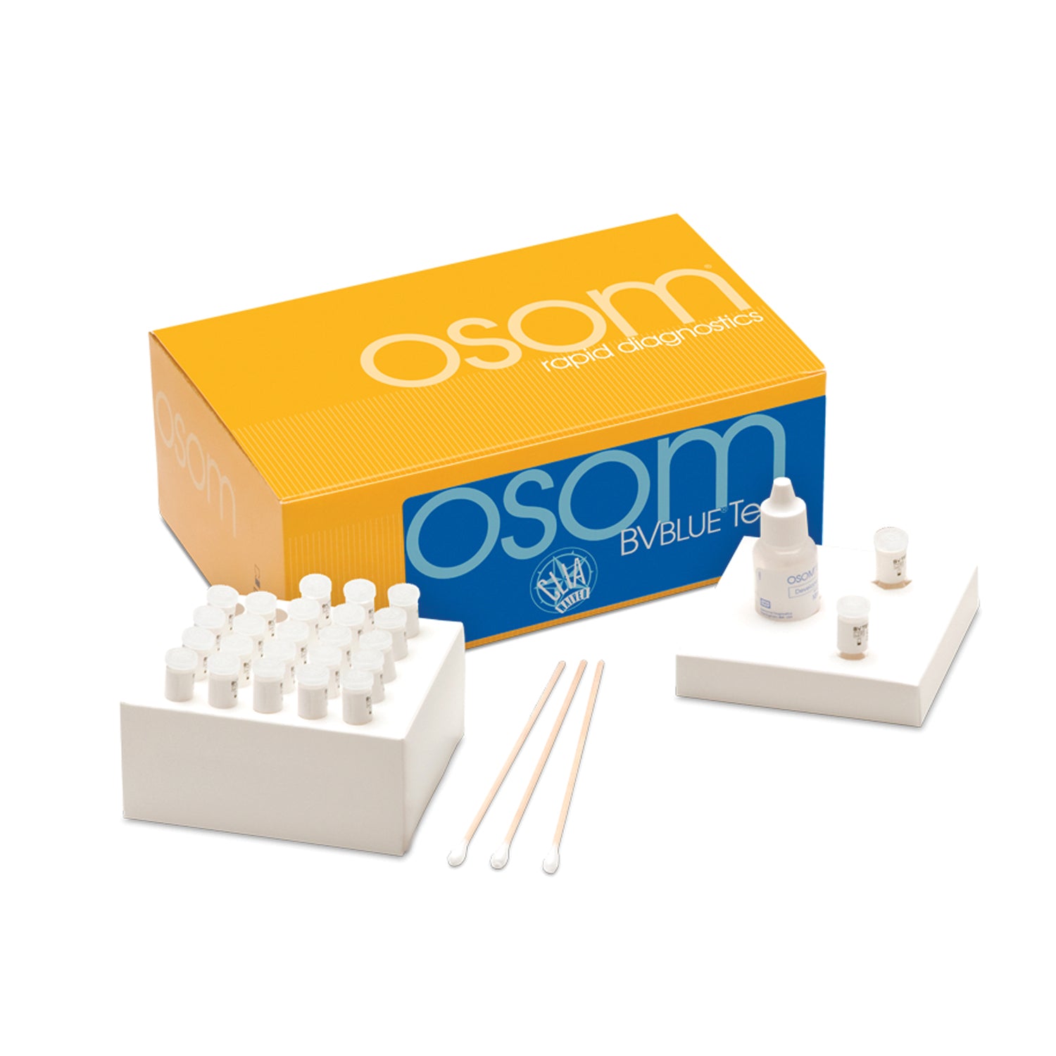 SEKISUI OSOM® BVBLUE® RAPID TEST OSOM BVBLUE Test, CLIA Waived, 25 tests/kit