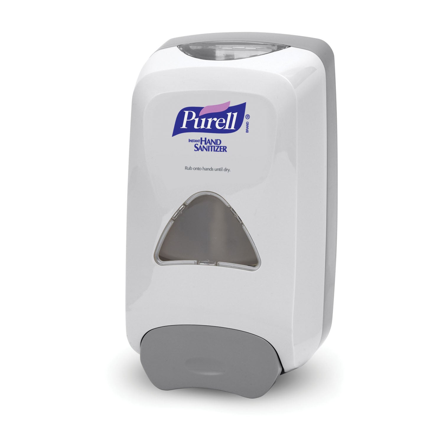 GOJO PURELL® FMX-12™ MANUAL DISPENSER Purell FMX-12™ Hand Sanitizer Dispenser, Push-Style, 1200ml, Gray, 6/cs (48 cs/plt)