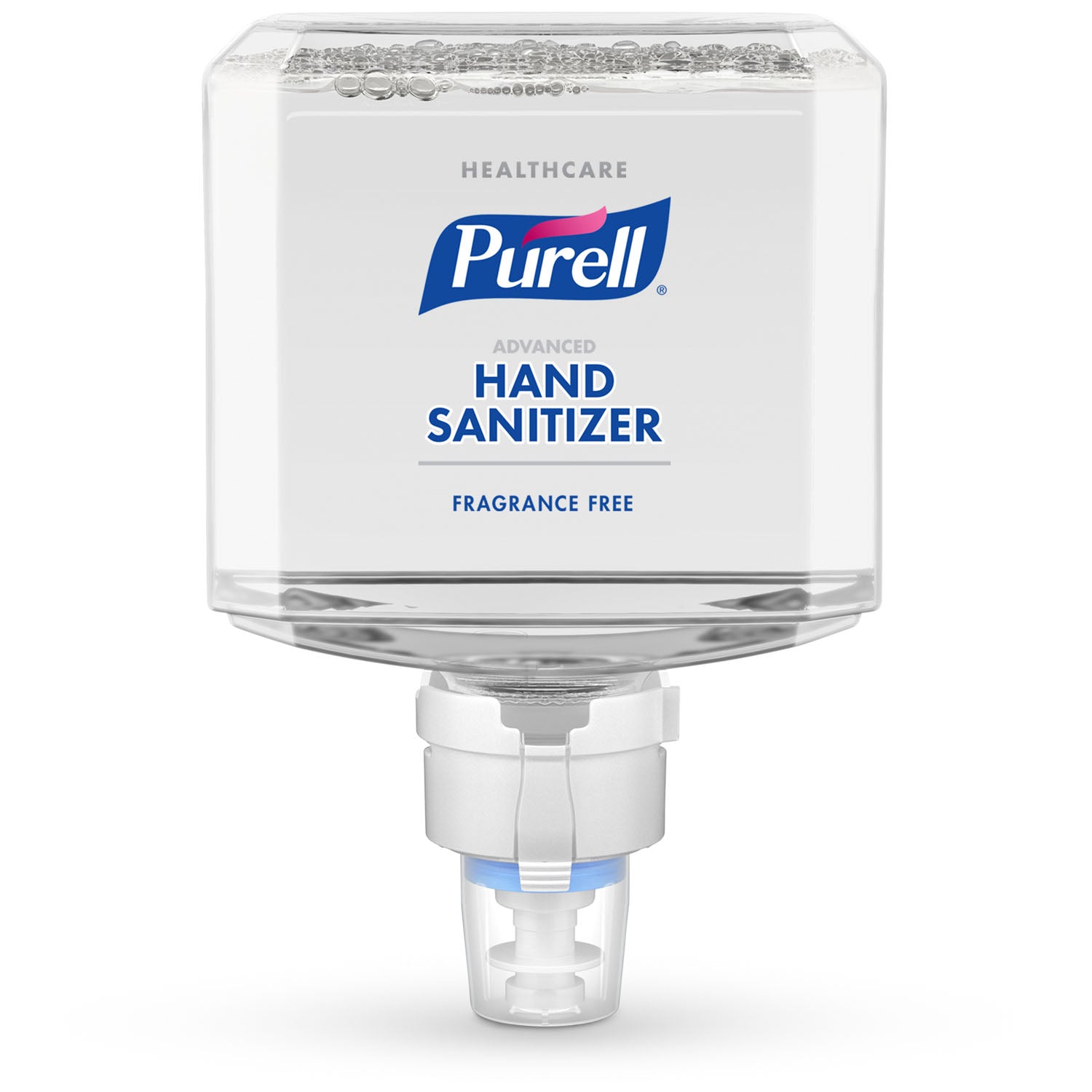 GOJO PURELL® ES8 DISPENSERS & REFILLS Healthcare Advanced Hand Sanitizer Gentle & Free Foam, 1200 ml, Clear, 2/cs (200 cs/plt) (HAZMAT Fees Apply, cannot ship via Air or to AK, GU, HI, MP, PR, VI)