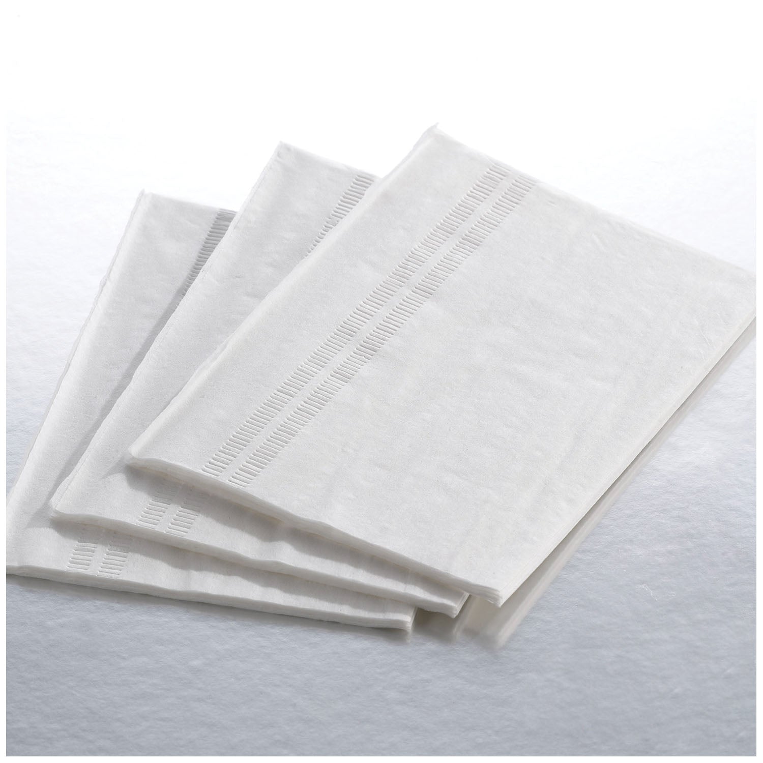 GRAHAM MEDICAL DISPOSABLE TOWELS "Tissue-Overall Embossed Towel, 13\" x 17\", White, Super 2-Ply, 500/cs"