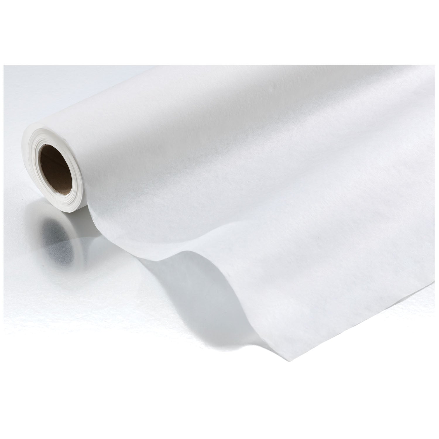 GRAHAM MEDICAL VALUE EXAMINATION TABLE PAPER "Table Paper, 18\" x 225 ft, Smooth, White, 12/cs (64 cs/plt)"
