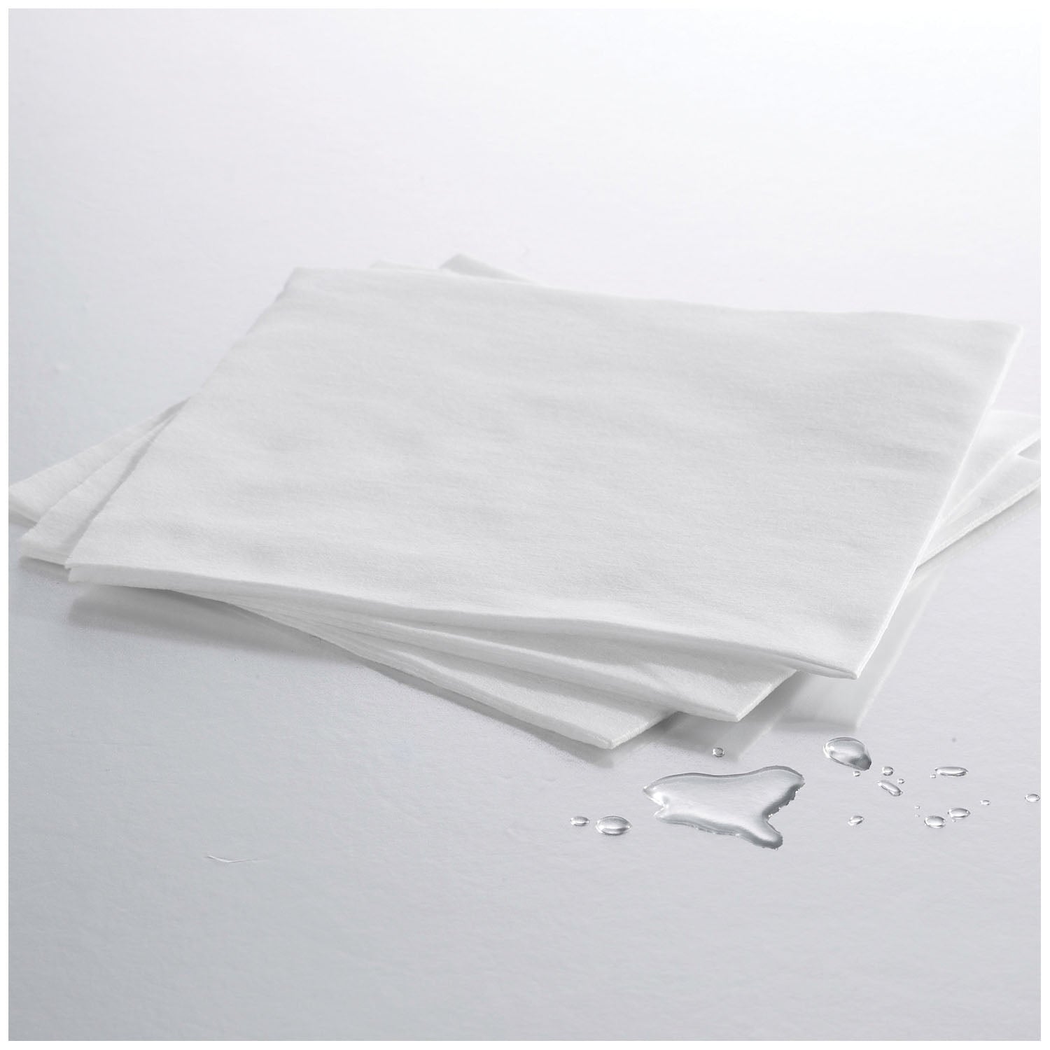 GRAHAM MEDICAL WASHCLOTHS & HAND TOWELS "Non-Woven Washcloth, 12\" x 131/2\", White, 50/pk, 10 pk/cs (60 cs/plt)"