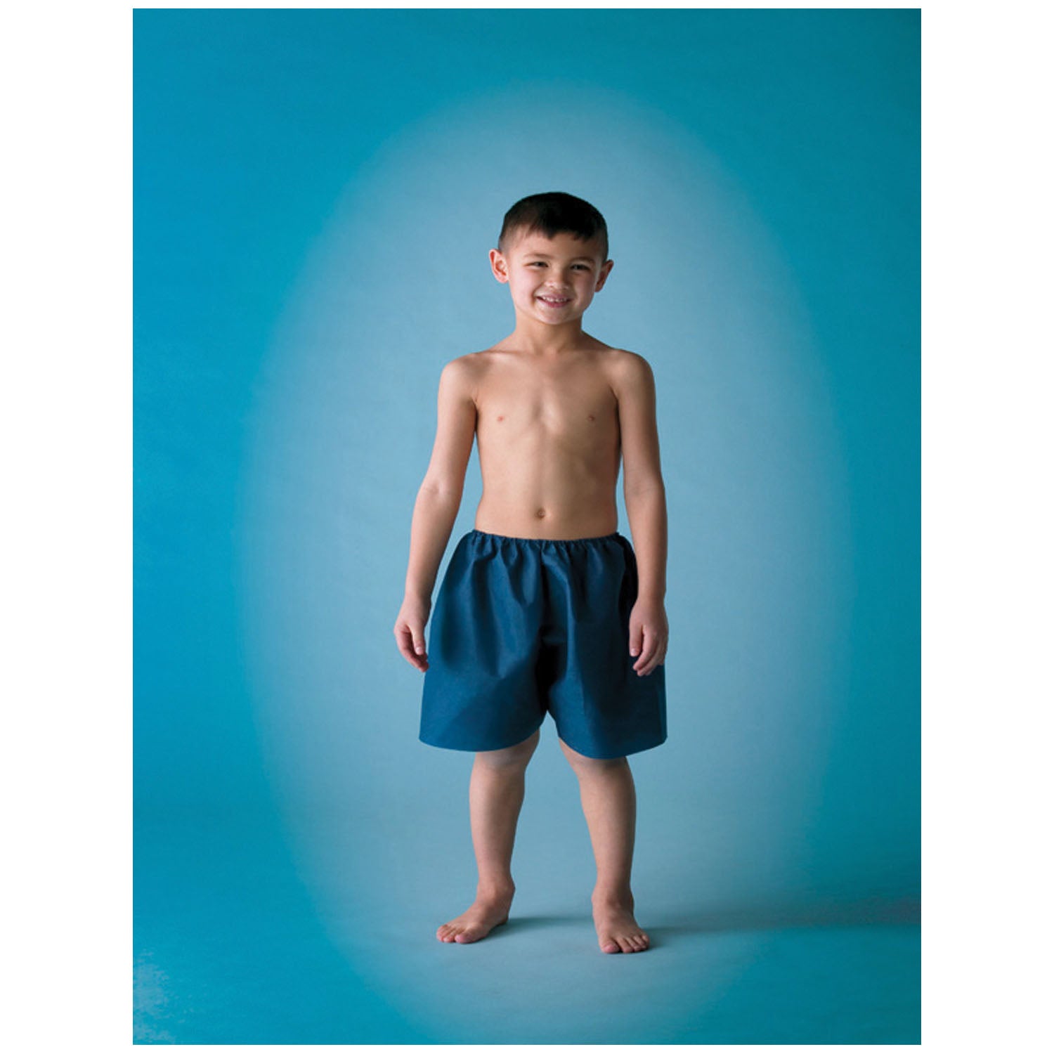 GRAHAM MEDICAL PEDIATRIC MEDISHORTS® "MediShorts® Pediatric (16\" waist), Navy Blue, 50/cs"