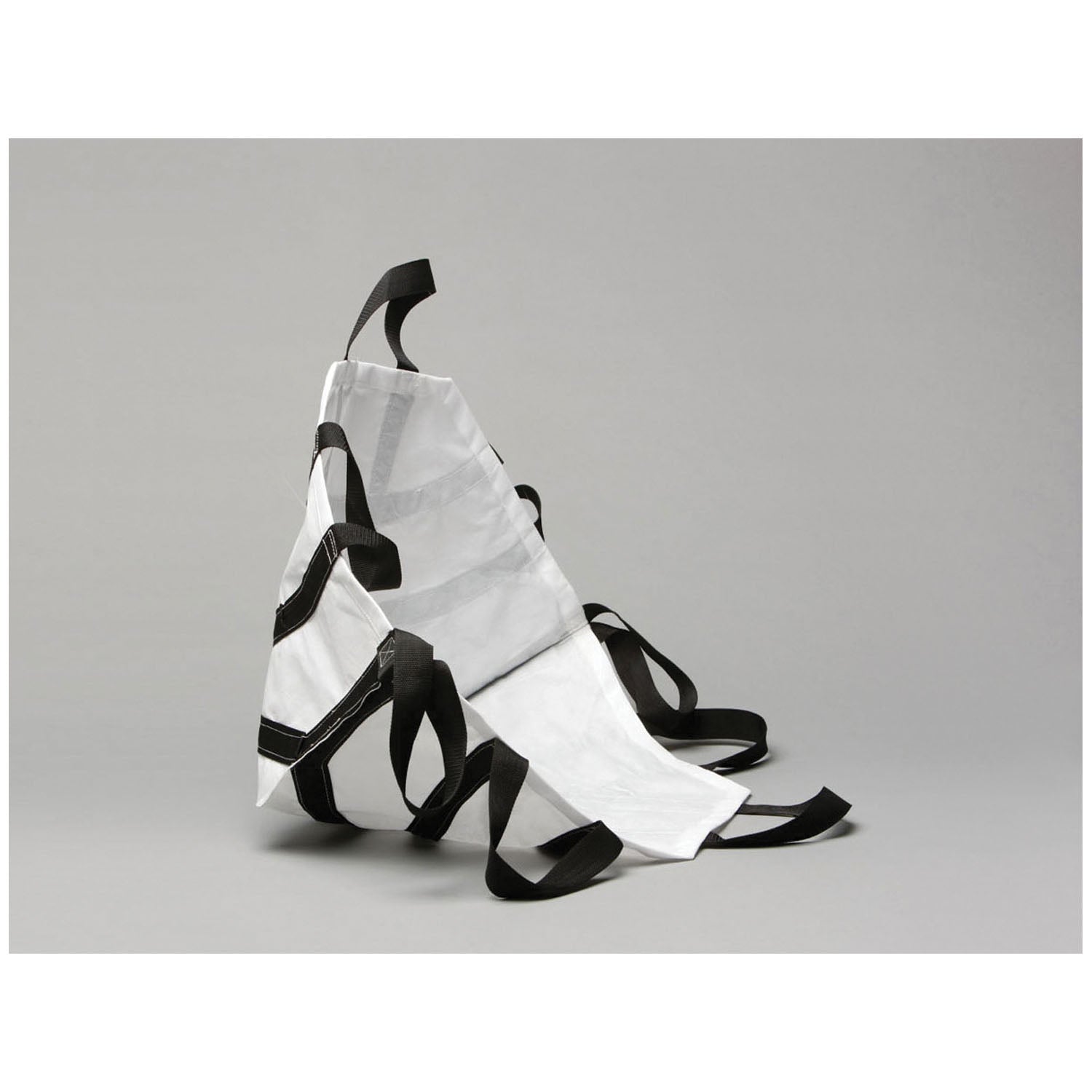 GRAHAM MEDICAL MEGAMOVER® TRANSPORT CHAIR "MegaMover® Transport Chair, 36\" x 36\", White, Black Straps, 10/cs"