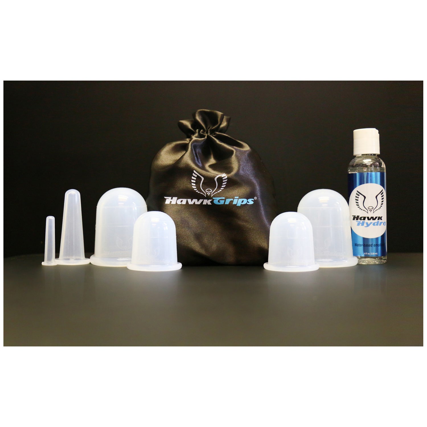 HAWKGRIPS CUPPING SET Set includes