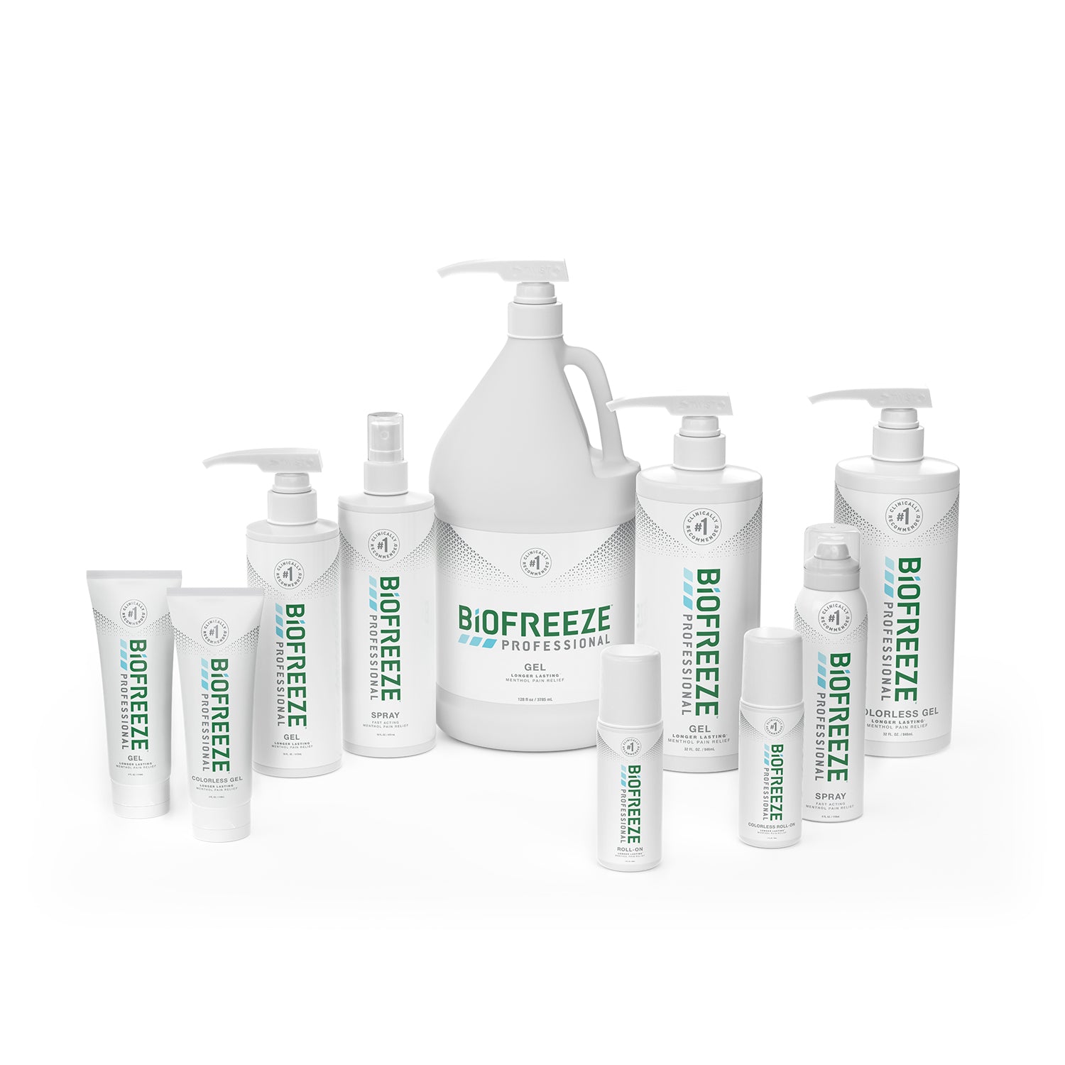 RB HEALTH BIOFREEZE® PROFESSIONAL TOPICAL PAIN RELIEVER Biofreeze® Professional, 4 oz Tube, Green, 12/bx