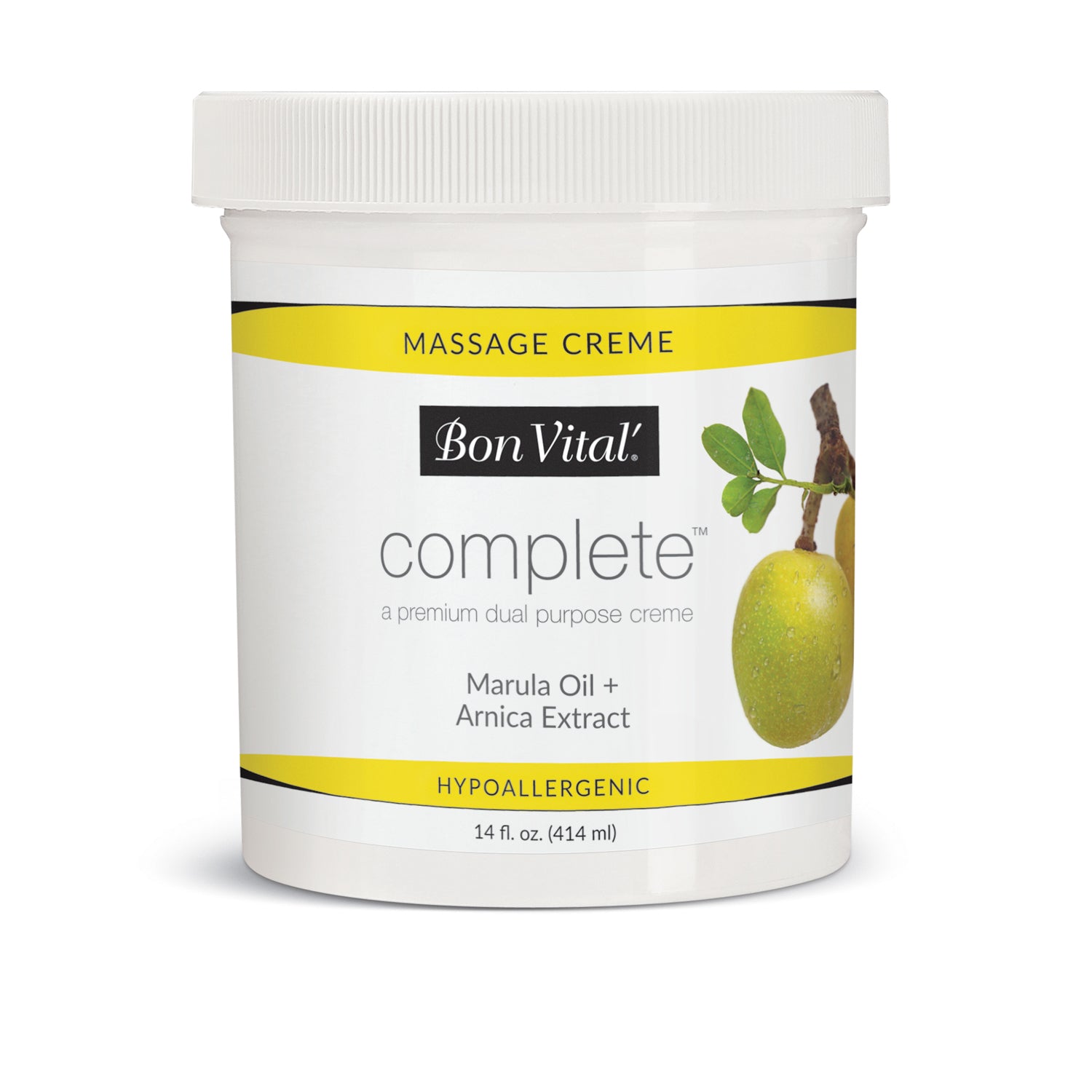 PERFORMANCE HEALTH BON VITAL® COMPLETE™ MASSAGE CRÈME Complete Massage Crème, 14 oz Jar, 6/cs
