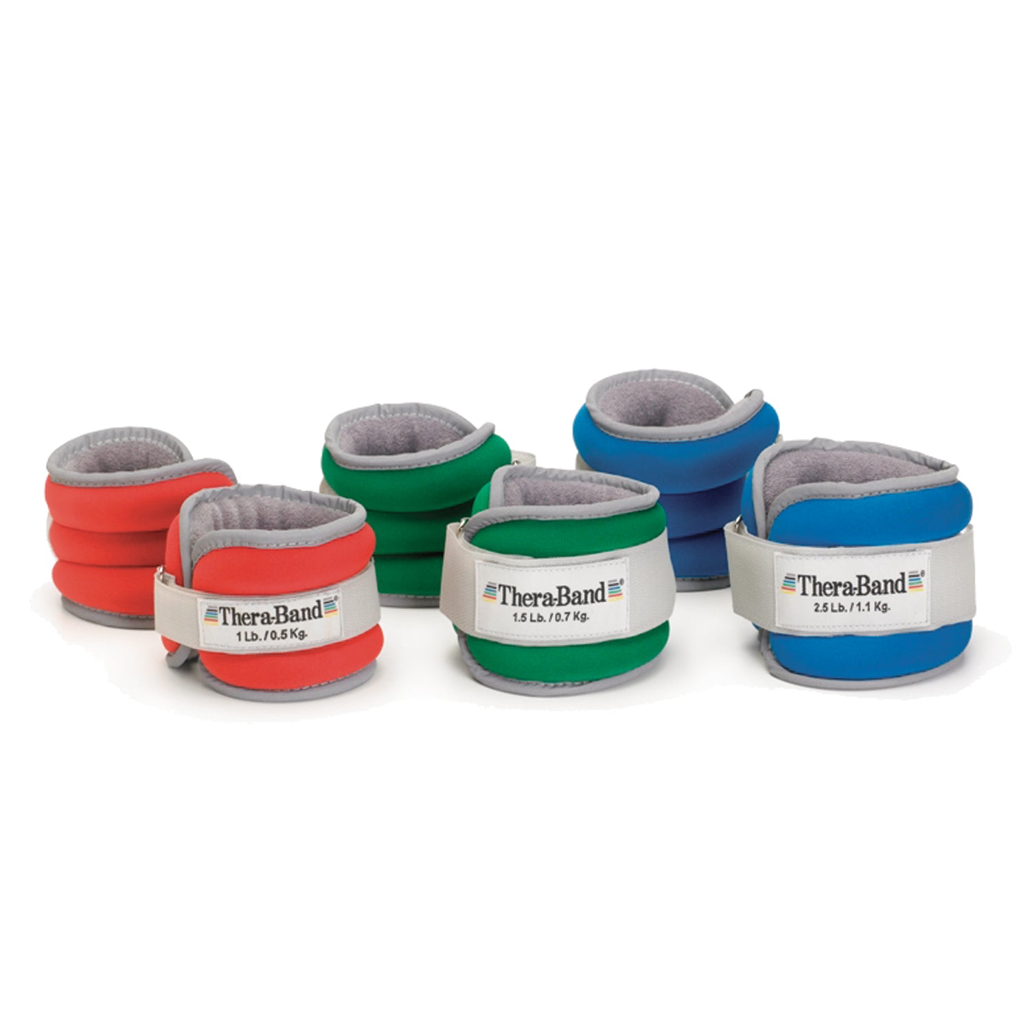 PERFORMANCE HEALTH COMFORT FIT ANKLE & WRIST WEIGHT SETS Ankle & Wrist Weight Set, Blue, 5 lb Pair