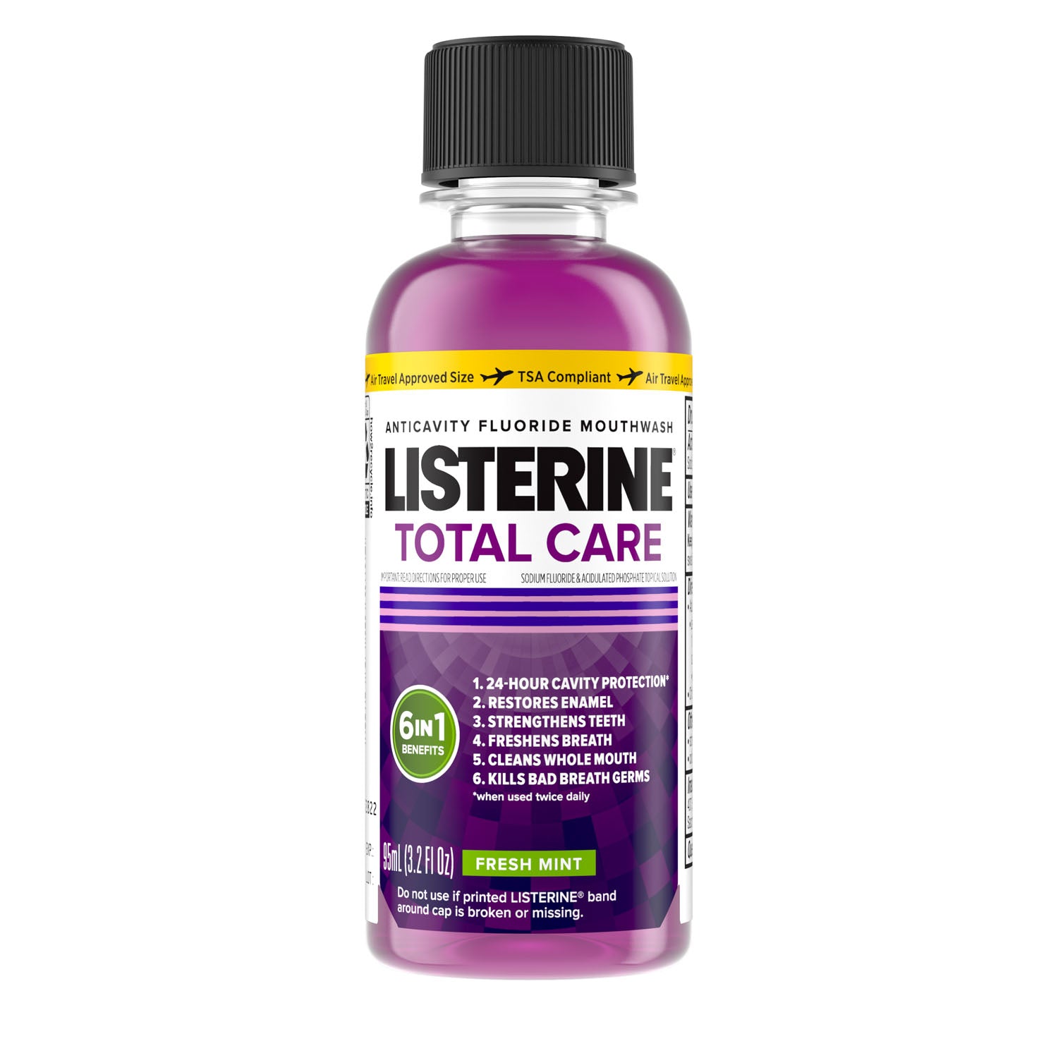 KENVUE LISTERINE® Listerine® Total Care Mouthwash, 3.2 oz (Pricing Subject to Change without Prior Notification)