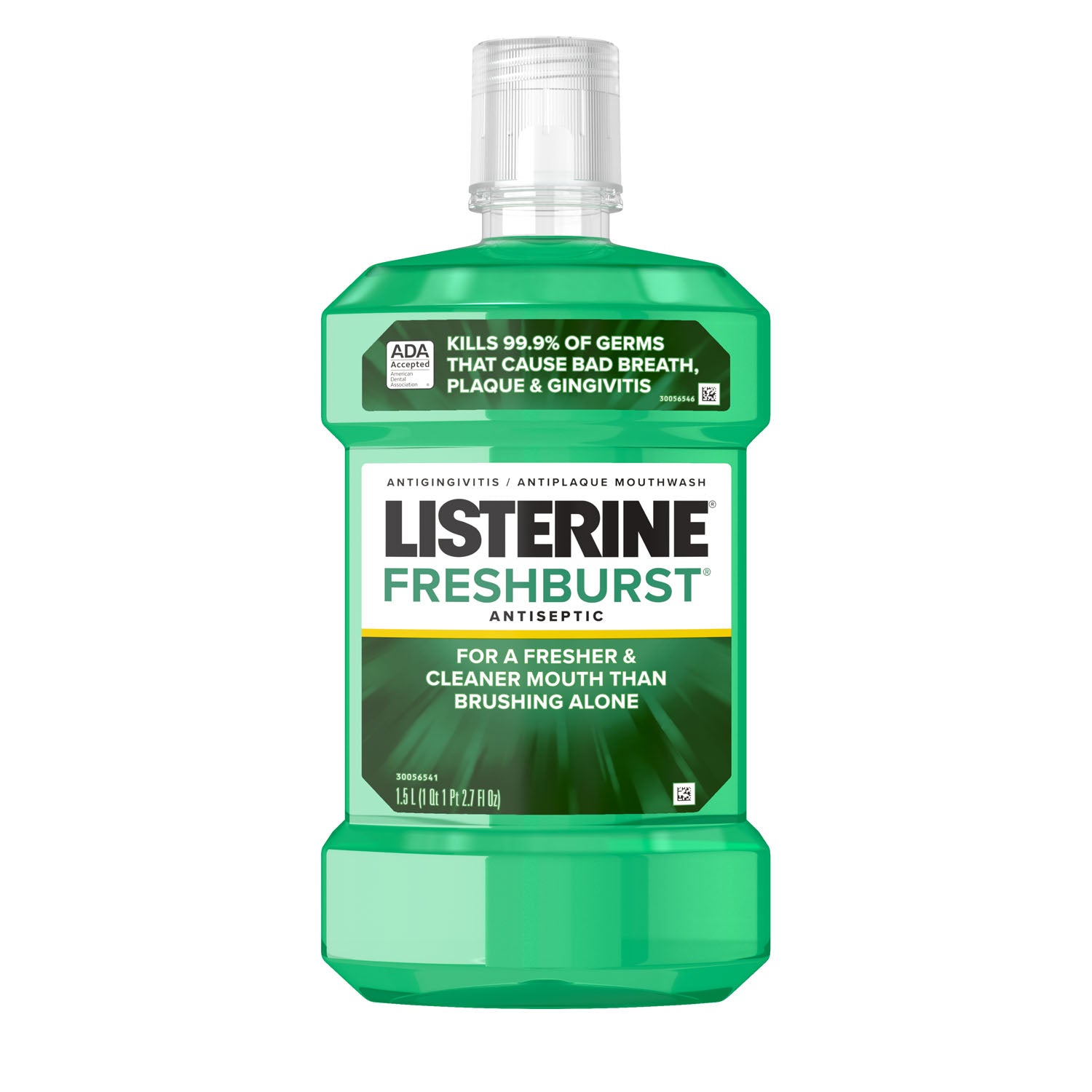 KENVUE LISTERINE® Freshburst Listerine, 1.5 Liter, 6/cs (Pricing Subject to Change without Prior Notification)