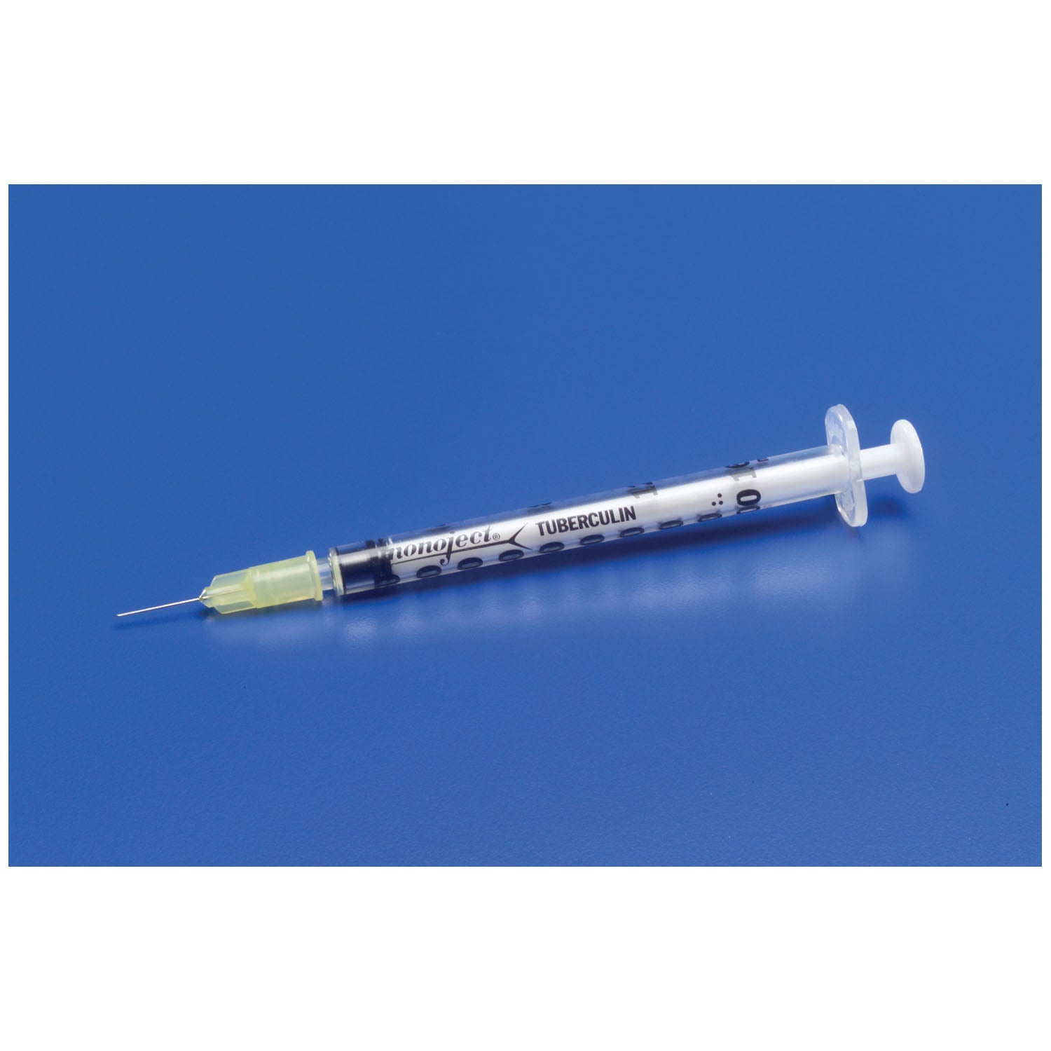 CARDINAL HEALTH MONOJECT™ SOFTPACK TUBERCULIN SYRINGES "TB Syringe, 1mL, 25G x 5/8\" Det Needle, 100/bx, 5 bx/cs "