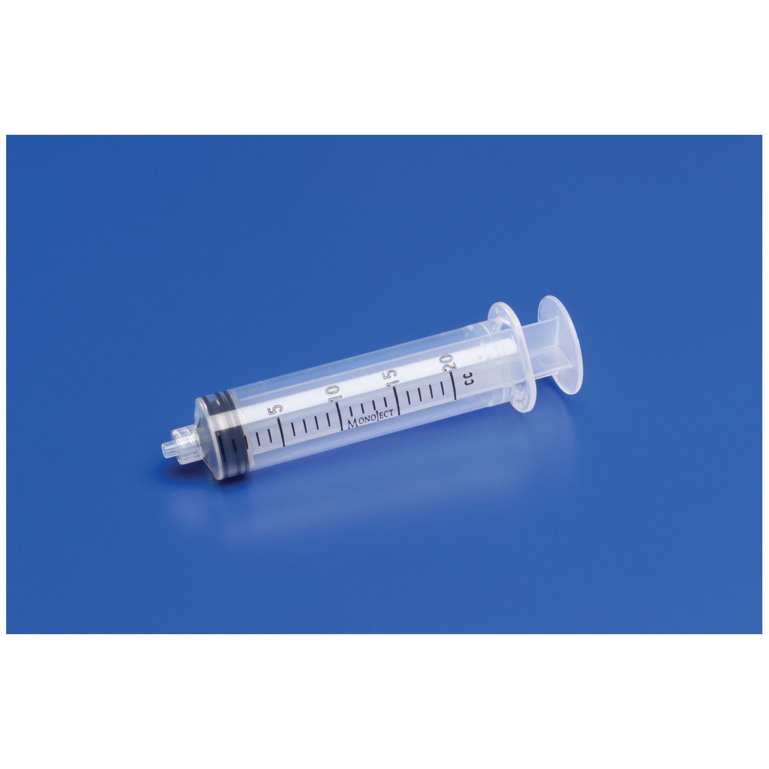 CARDINAL HEALTH MONOJECT™ SYRINGES Syringe Only, 20mL, Luer Lock Tip, 1cc Graduations, 50/bx, 6 bx/cs