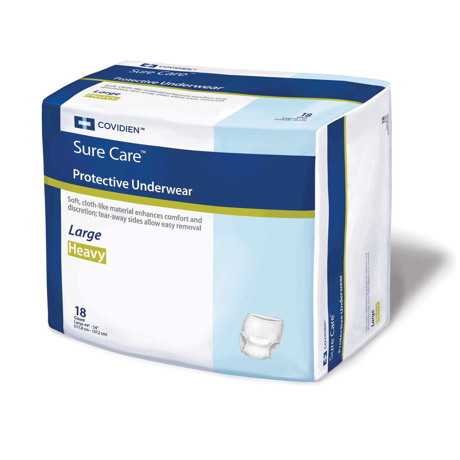 CARDINAL HEALTH SURECARE PROTECTIVE UNDERWEAR "Protective Underwear, X-Large "
