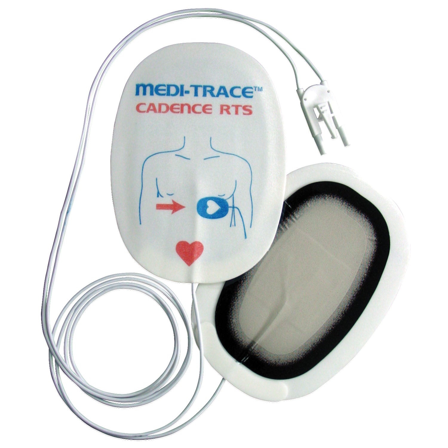 CARDINAL HEALTH MEDI-TRACE CADENCE™ S Defibrillation Electrode, Physio-Control, Quik-Combo, Pediatric, 1 pr/pch, 5 pch/cs