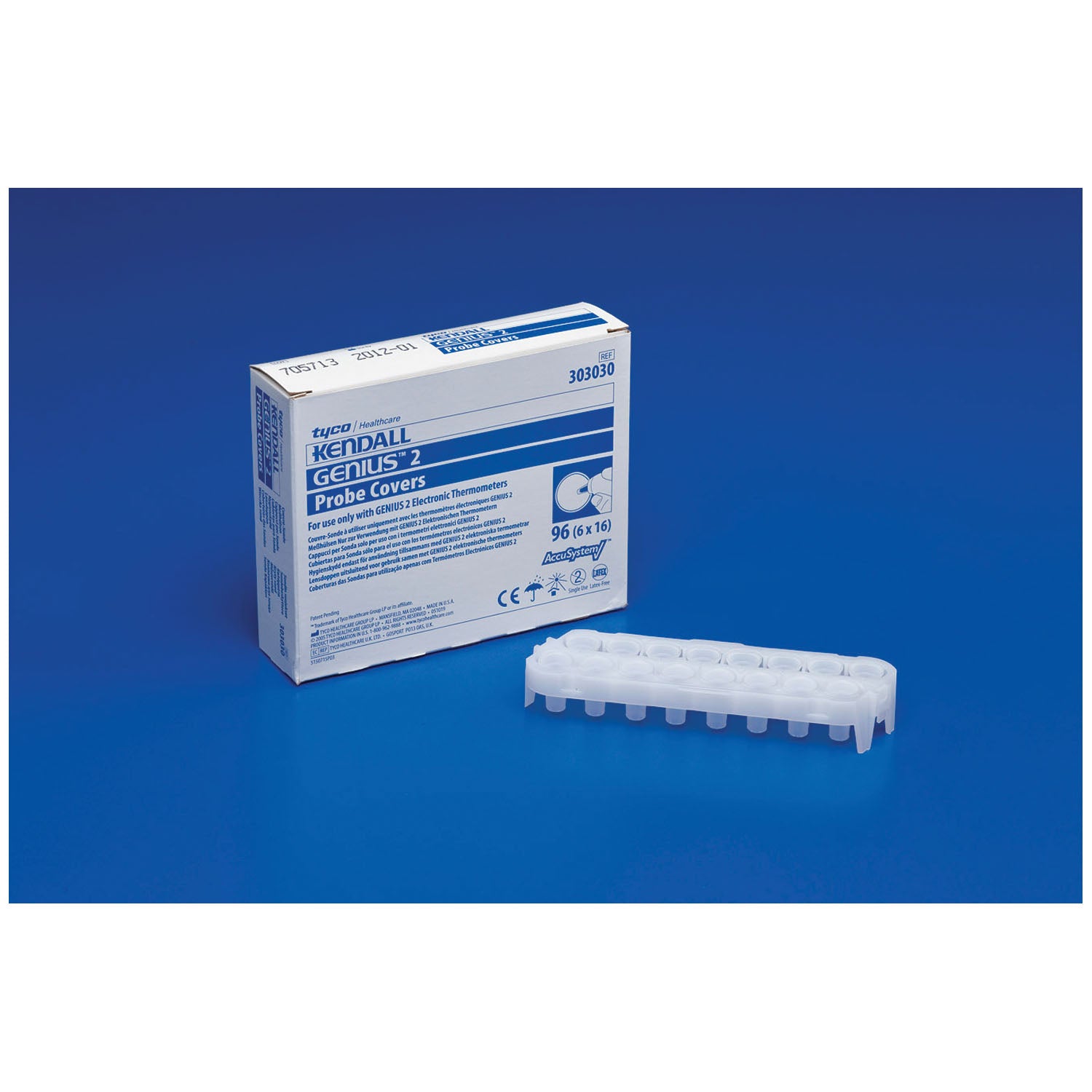 CARDINAL HEALTH GENIUS2™ TYMPANIC THERMOMETER Thermometer Probe Covers, 96/ctn, 22 ctn/cs