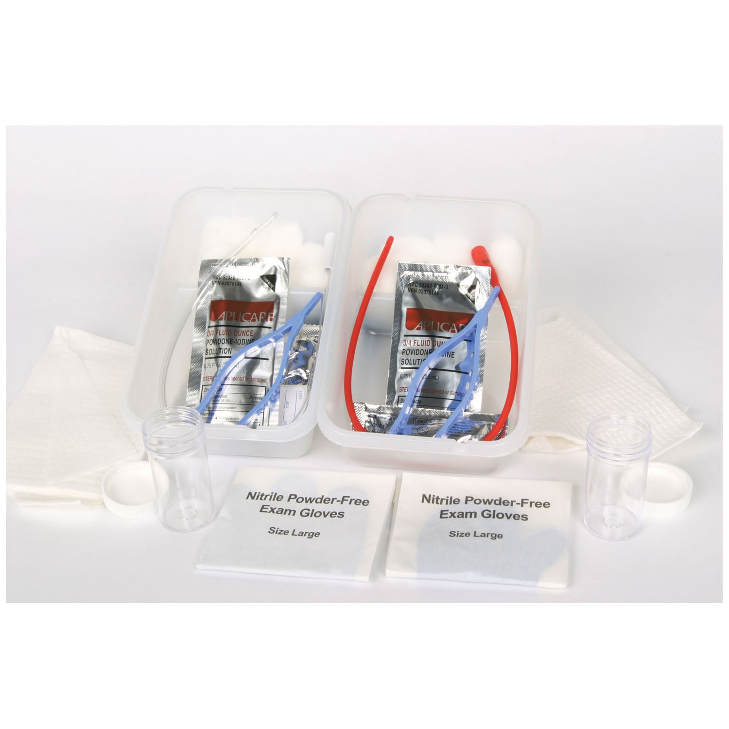 CARDINAL HEALTH CURITY™ URETHRAL CATHETER TRAY - OPEN Curity Open System Tray, Vinyl, PVP, 20/cs