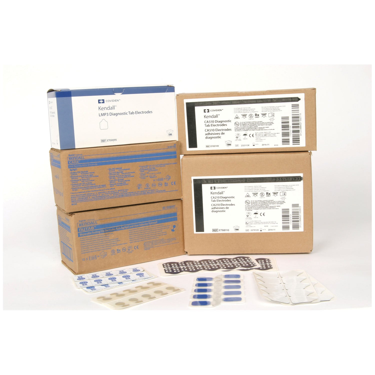 CARDINAL HEALTH RESTING ECG TAB ELECTRODES ECG Electrode, Resting, CA610, 100/pk, 10 pk/ctn, 4 ctn/cs