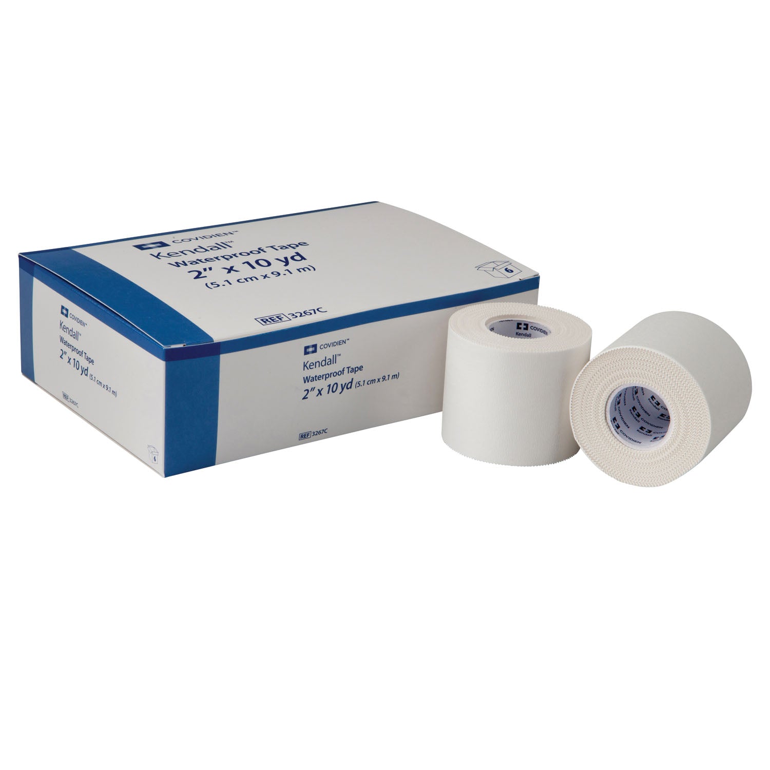 CARDINAL HEALTH WATERPROOF TAPE "Waterproof Tape 2\", Latex-Free (Short-Dated, Minimum Expiry Lead is 60 days; Non-returnable; Non-refundable)"