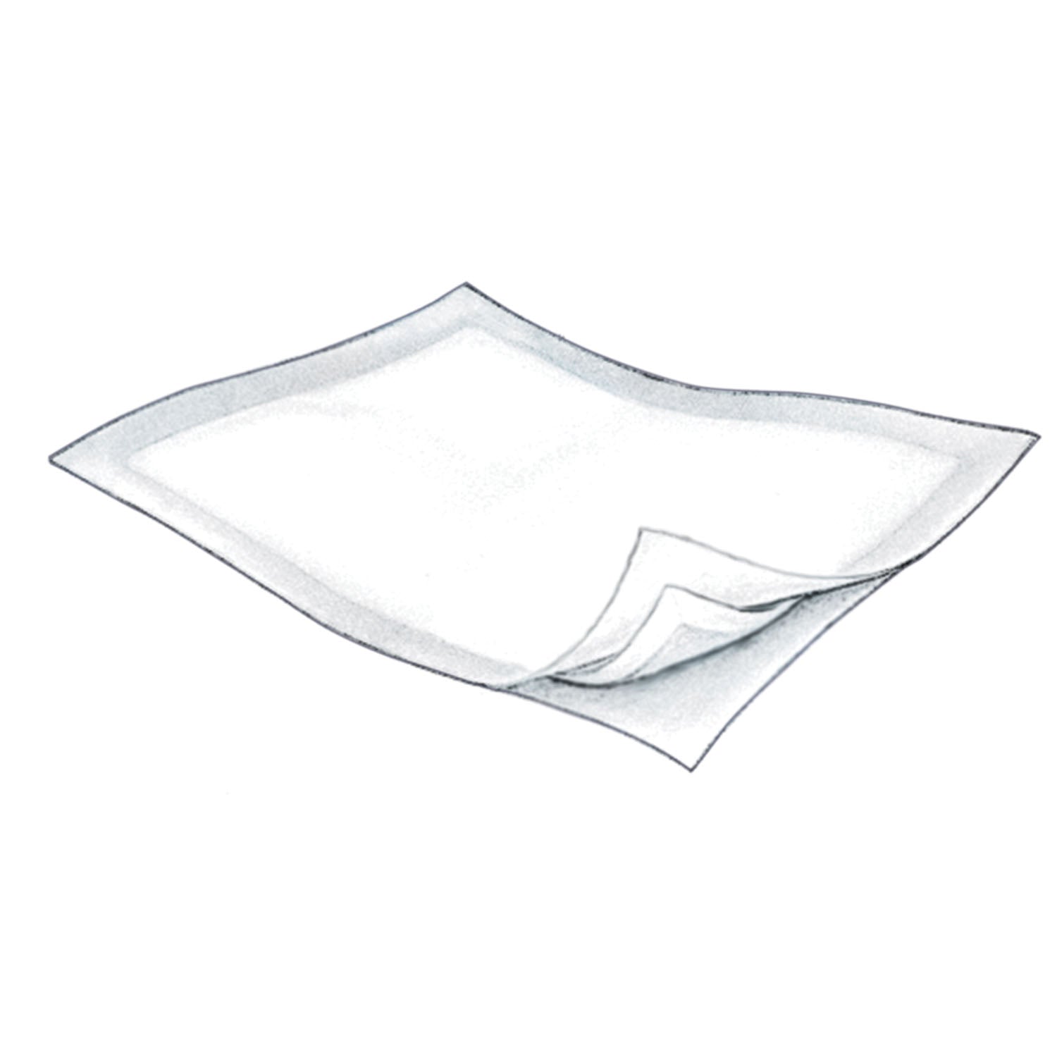 CARDINAL HEALTH CURITY™ INFANT CRIB LINER Crib Liner, 10" x 14", Bulk, 600/cs