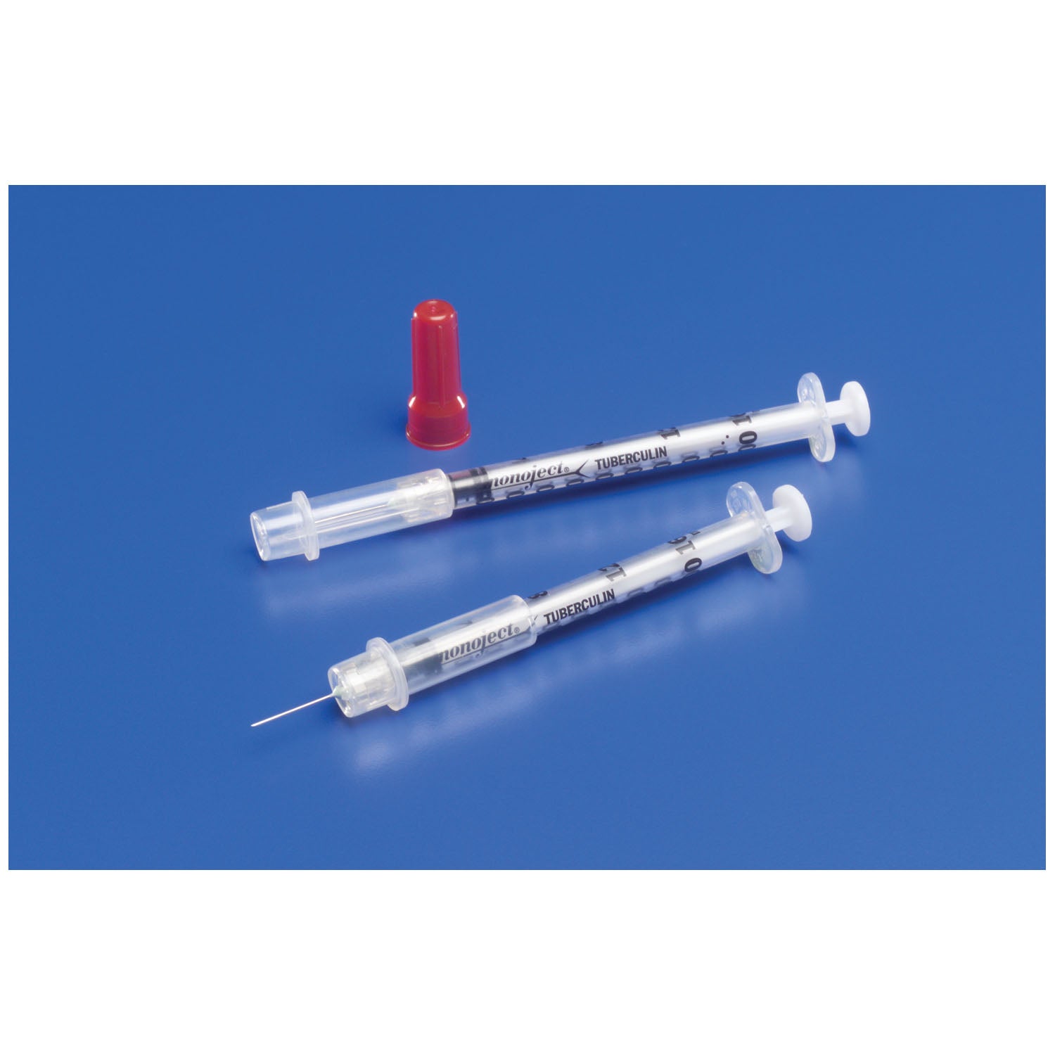 CARDINAL HEALTH MONOJECT™ TUBERCULIN SAFETY SYRINGES "TB Safety Syringe, 1mL, 25G x 5/8\", 100/bx 5 bx/cs "