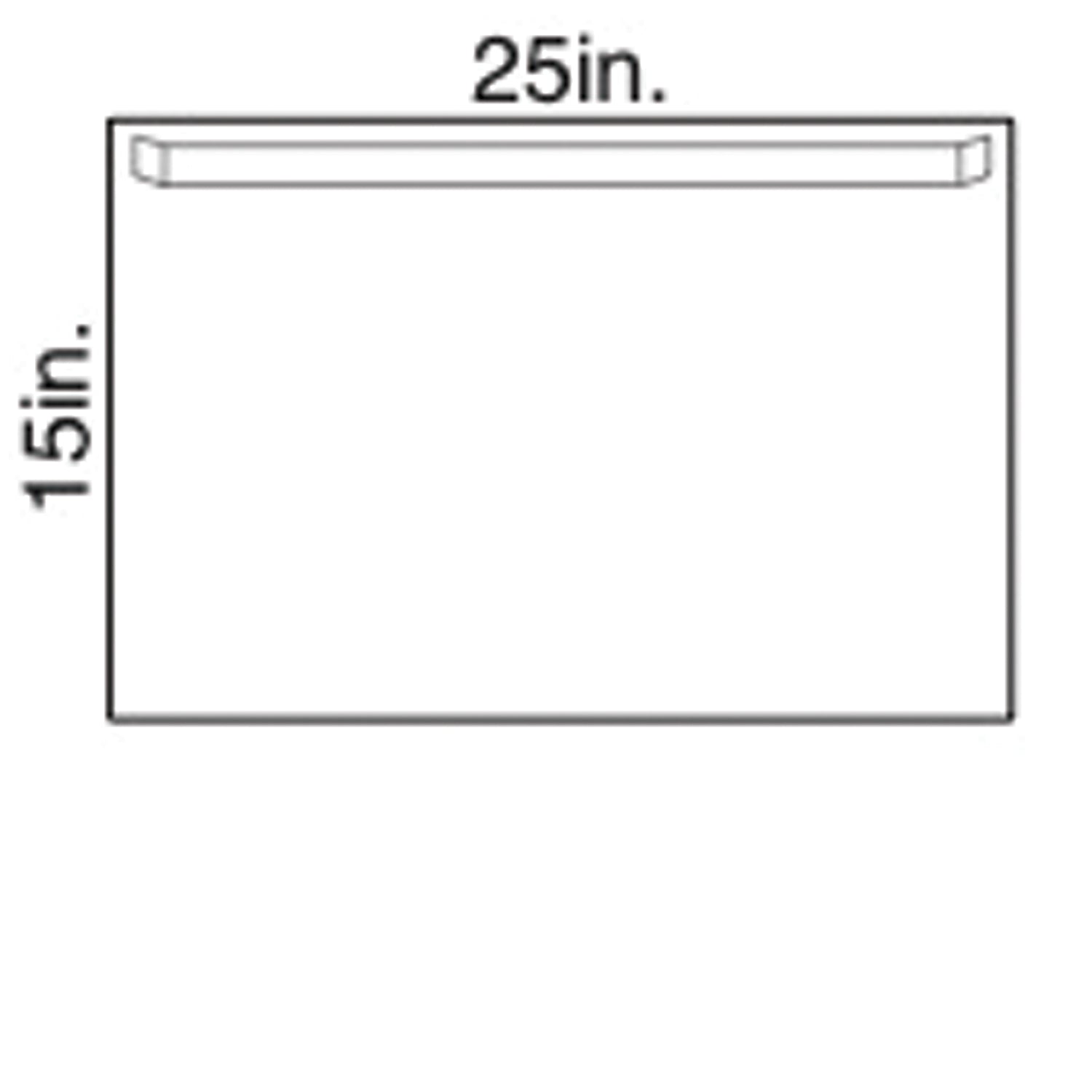 HALYARD DRAPES "Utility Drape, Tape, 26\" x 15\", 2/pkg, 100 pkg/cs "