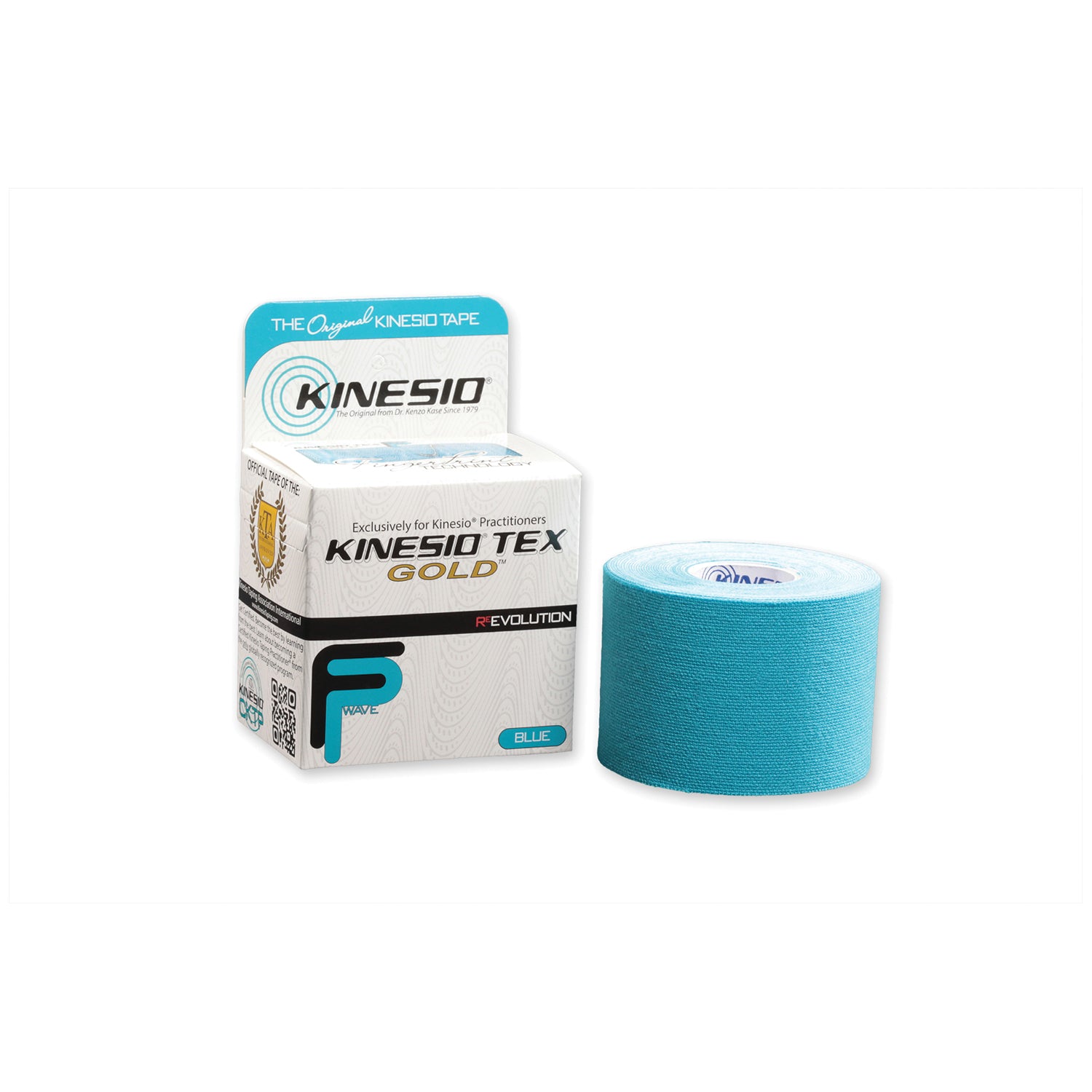 KINESIO TEX GOLD FP TAPE "Gold FP Tape, 2\" x 51/2 yds, Blue, 6 rl/bx (090307)"