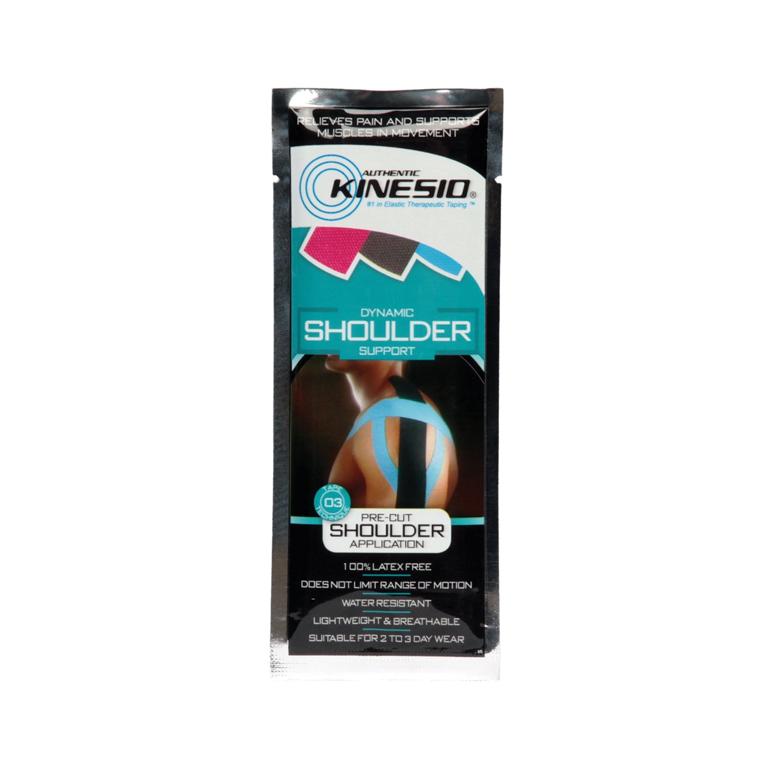KINESIO TAPE PRE CUTS Shoulder Pre Cut, 20 app/bx (020800)