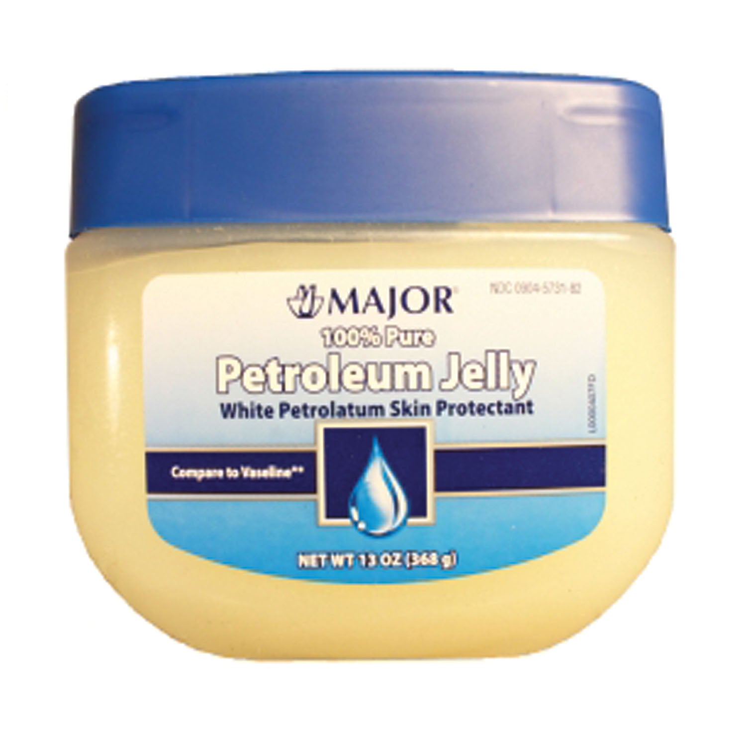 MAJOR SKIN CARE Petroleum Jelly, White, 390mL, Compare to Vaseline®, NDC# 00904-5731-82 (US Only)
