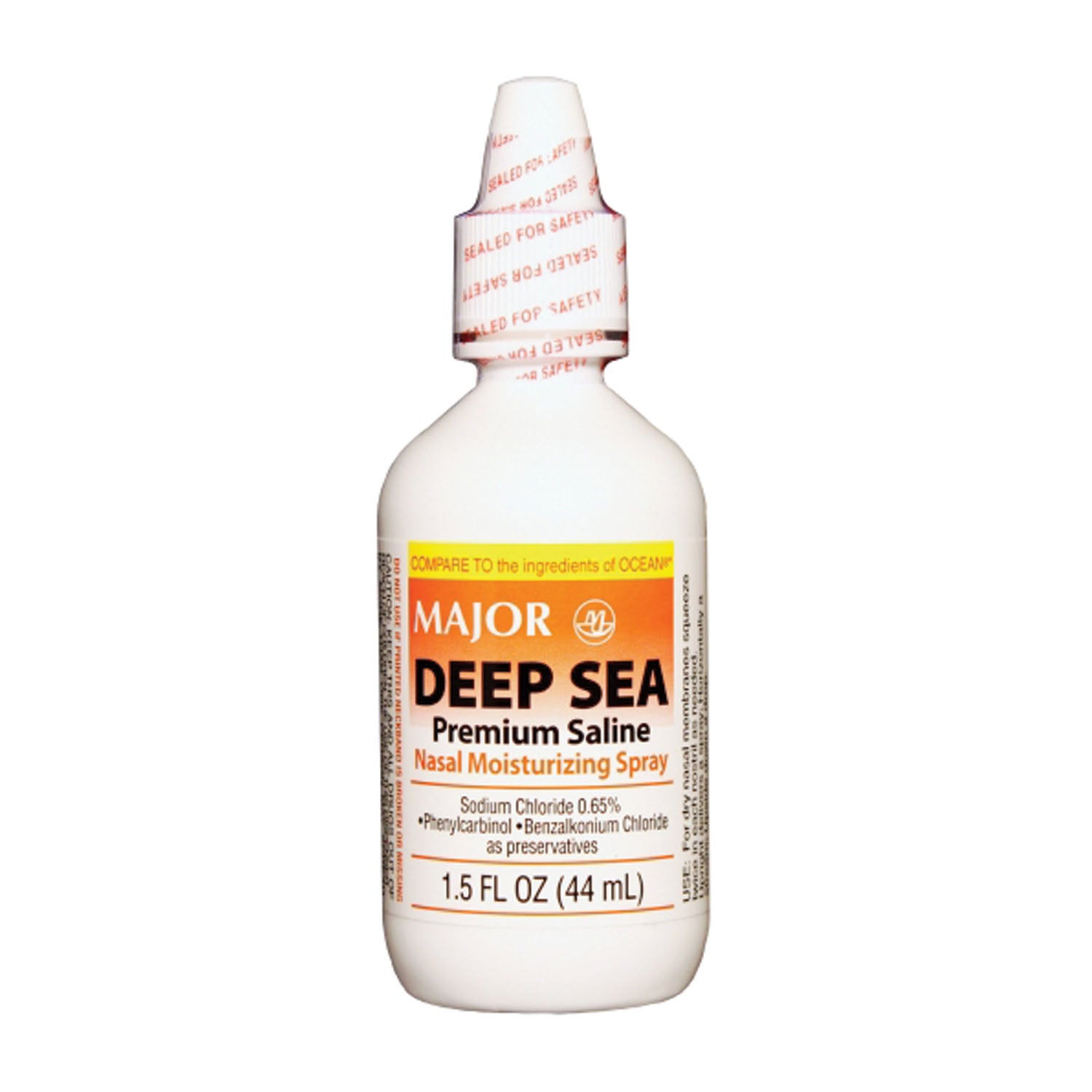 MAJOR NASAL SPRAY Deep Sea, 45mL, Compare to Ocean® Nasal Spray, NDC# 00904-3865-75 (100 ea/plt) (US Only)