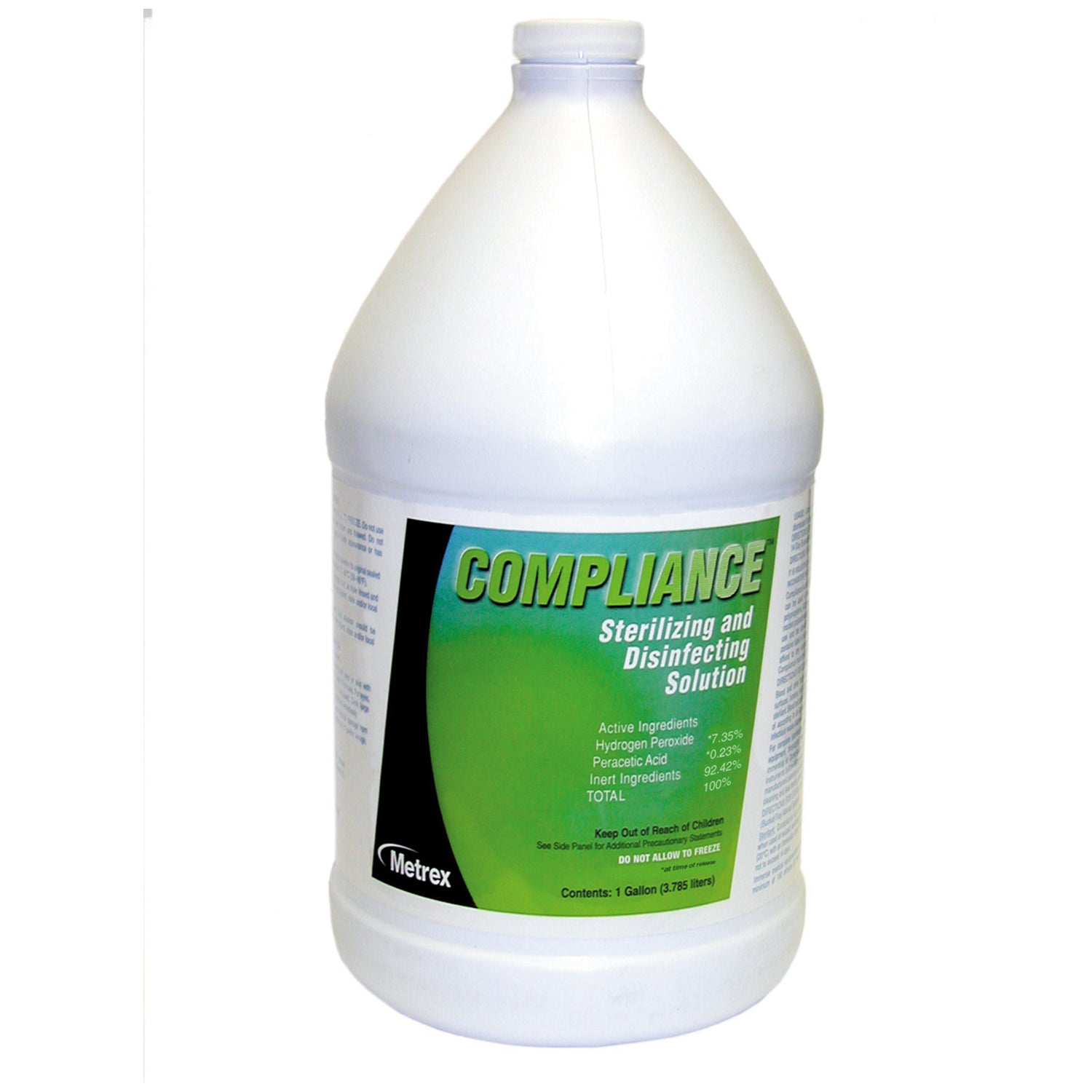 METREX COMPLIANCE STERILIZING & DISINFECTION SOLUTION Compliance Gallons