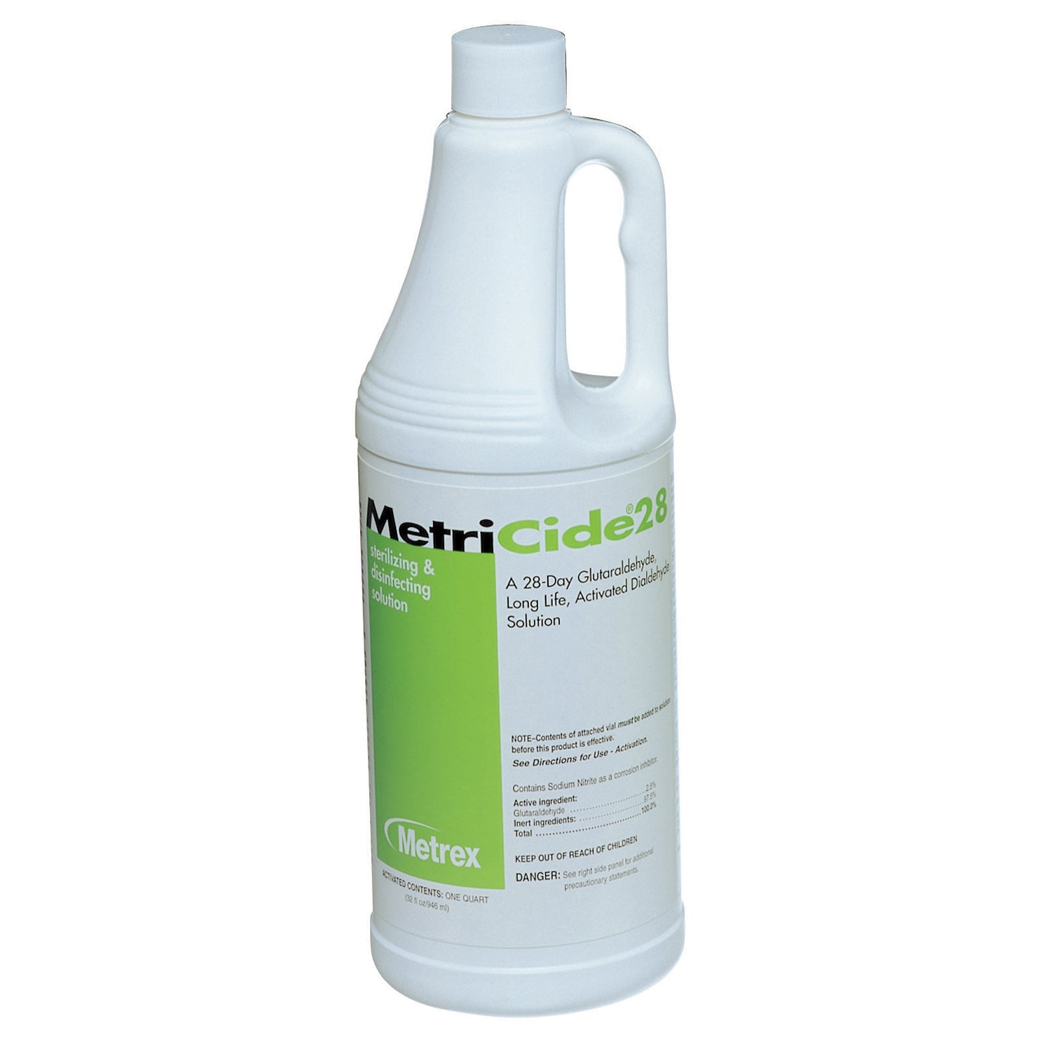 METREX ® DISINFECTING SOLUTION MetriCide 28, Qt, 16/cs