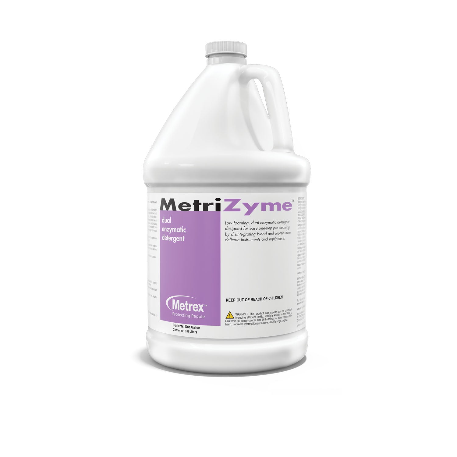 METREX METRIZYME® DUAL ENZYMATIC DETERGENT MetriZyme Gallon, 4/cs