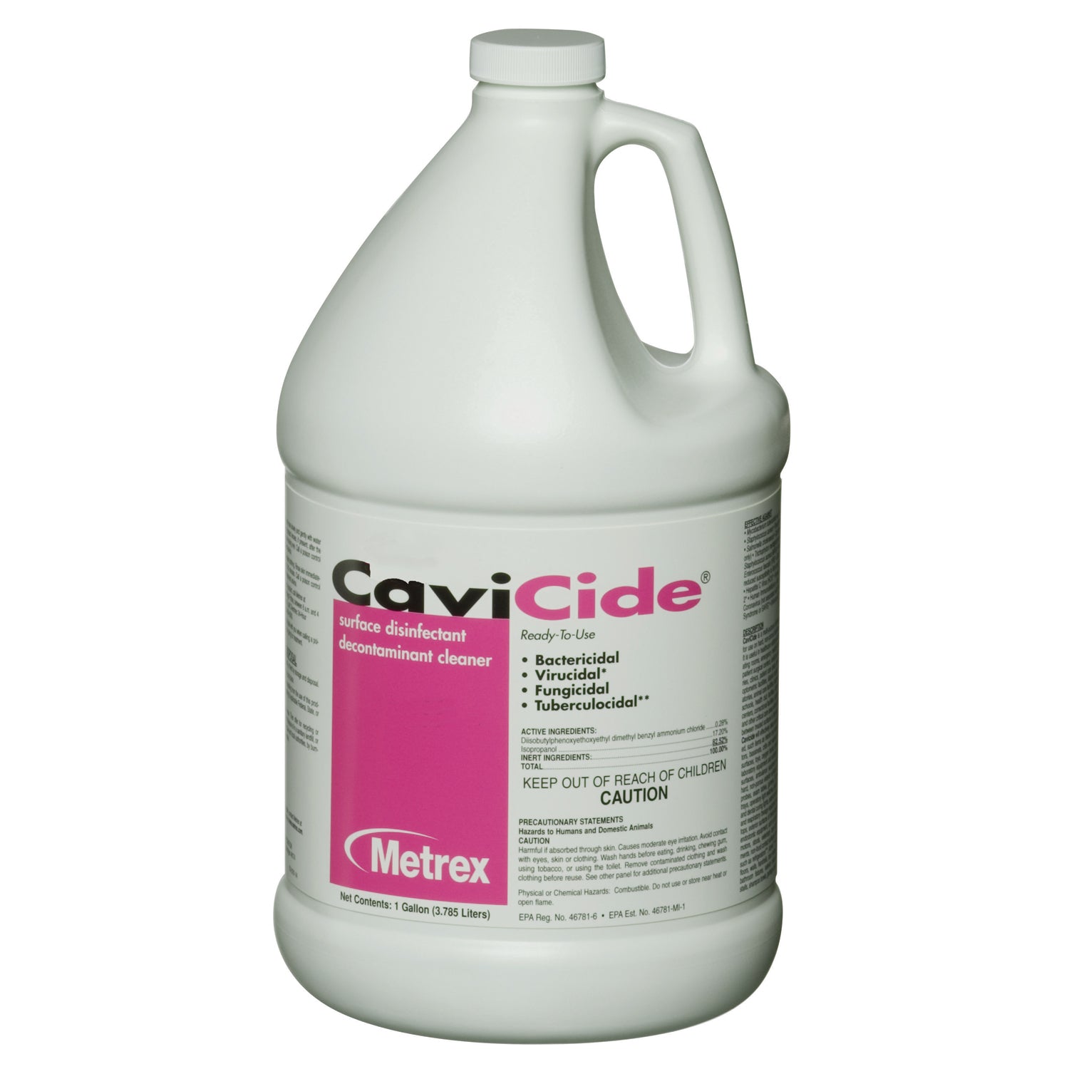 METREX CAVICIDE® SURFACE DISINFECTANT CaviCide Gallons, 4/cs (026523)