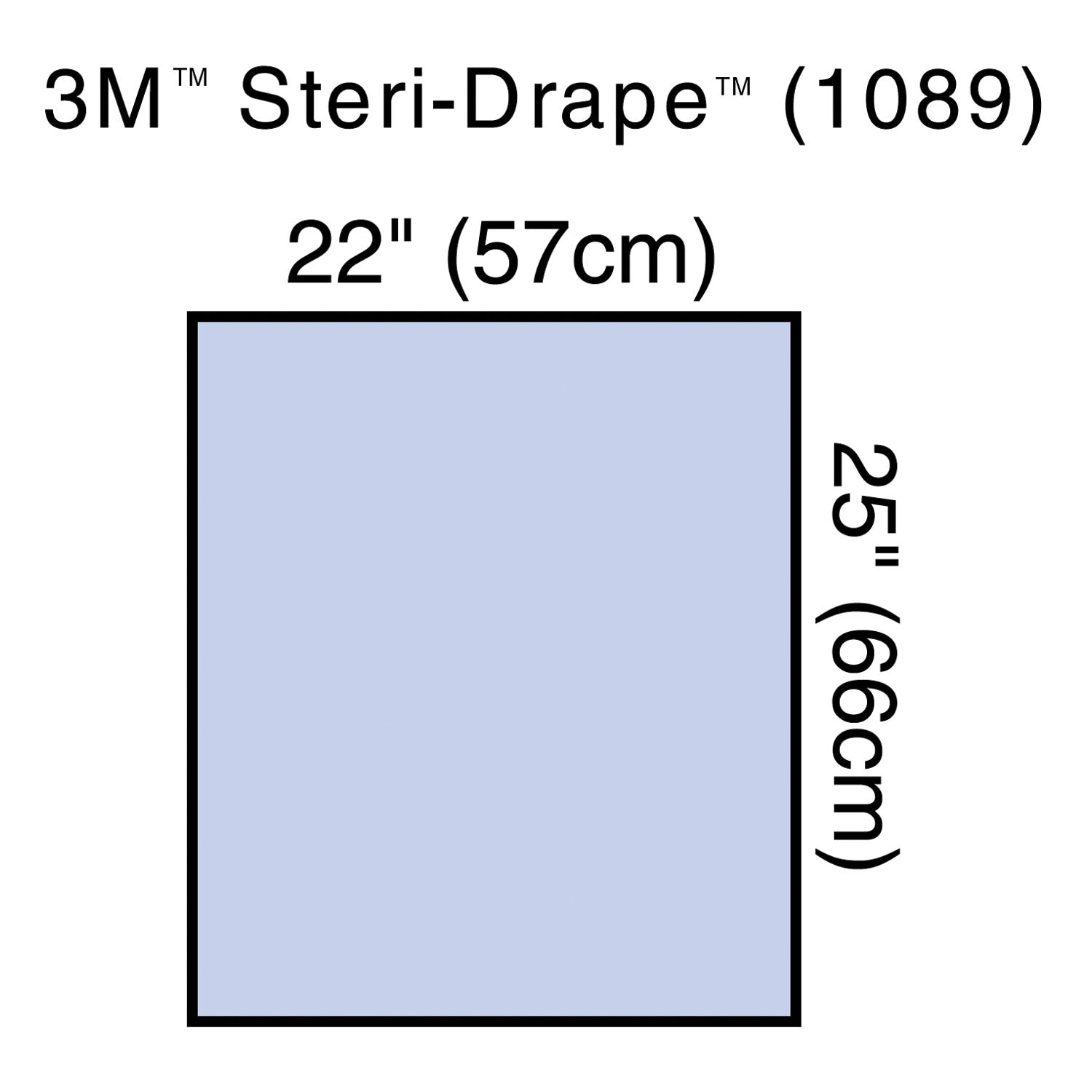 SOLVENTUM STERI-DRAPE™ HALF/LARGE & UTILITY SHEETS "Utility Sheet with 3M Biocade Fabric, 22\" x 25\", 80/cs "