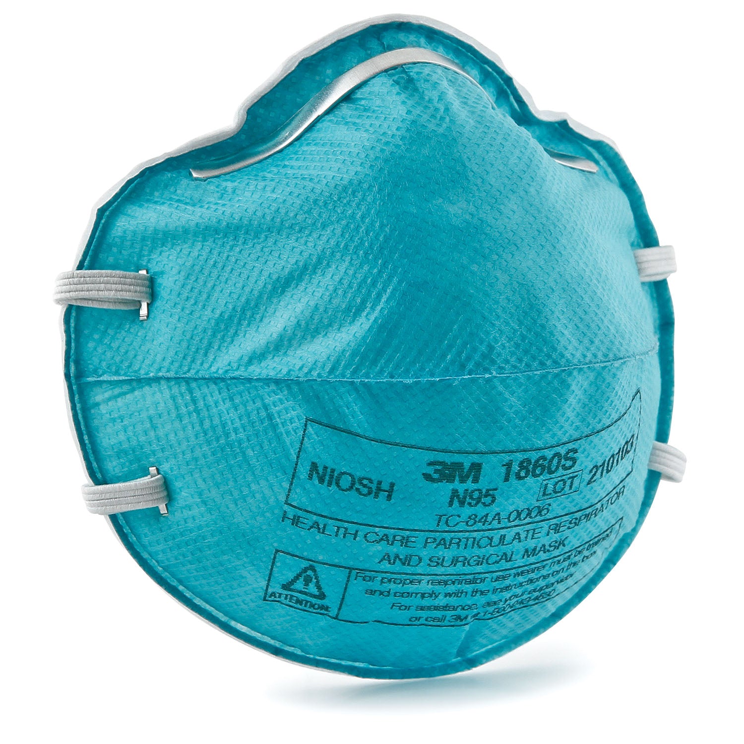 3M™ PSD N95 PARTICULATE RESPIRATOR & SURGICAL MASK Particulate Respirator Mask Cone Molded, Small, 20/bx, 6 bx/cs