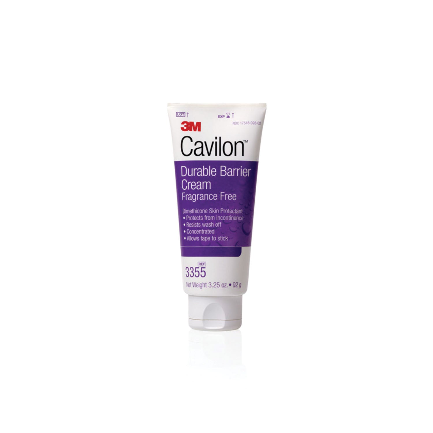 SOLVENTUM CAVILON™ DURABLE Barrier Cream, 3.25 oz Tube, 12/cs (Non-Refundable; Non-Returnable)
