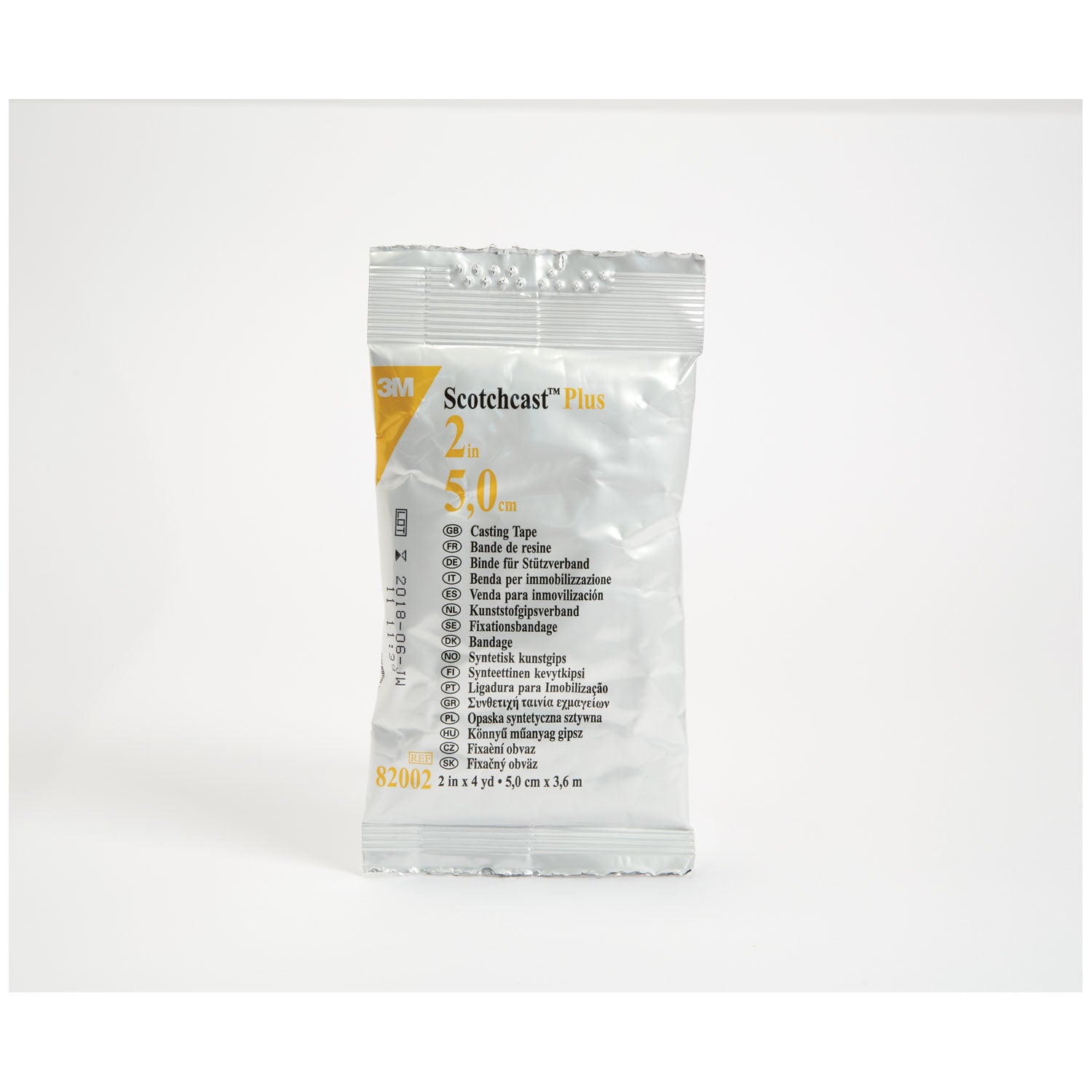 SOLVENTUM SCOTCHCAST™ PLUS CASTING TAPE "Plus Casting Tape, Standard, 2\" x 4 yds, White, 10/cs "