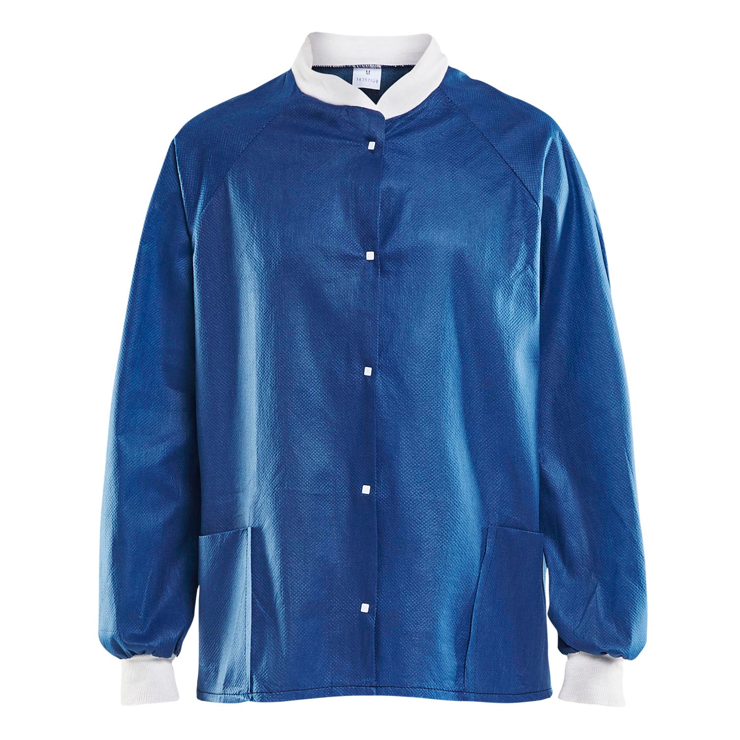 MOLNLYCKE BARRIER® WEARING APPAREL - WARM UP JACKETS Warm-Up Jacket, X-Large, Blue, 48/cs