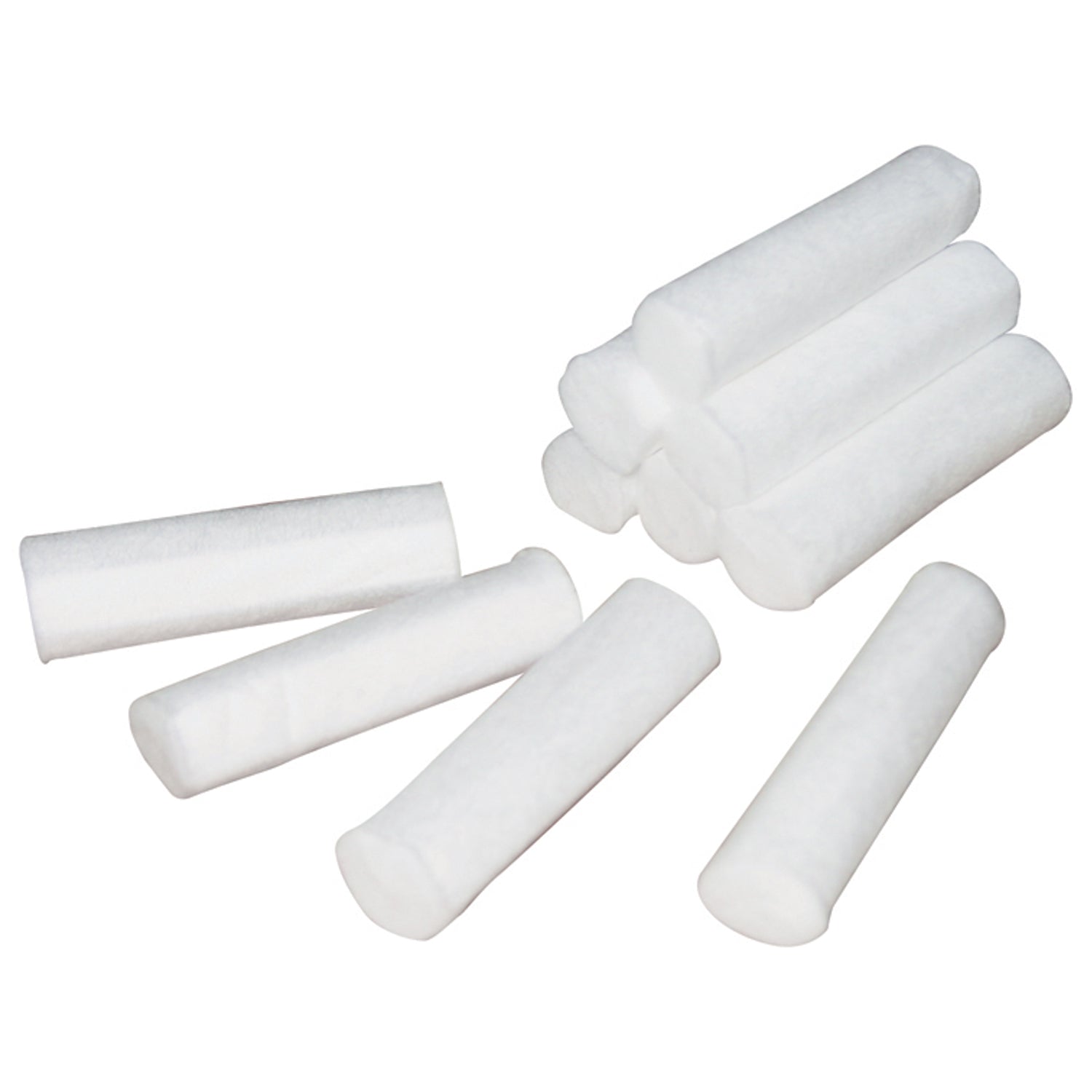 MYDENT DEFEND COTTON ROLLS "Cotton Rolls, #2, Medium, 1.5\" x .375\", 2000/bx"